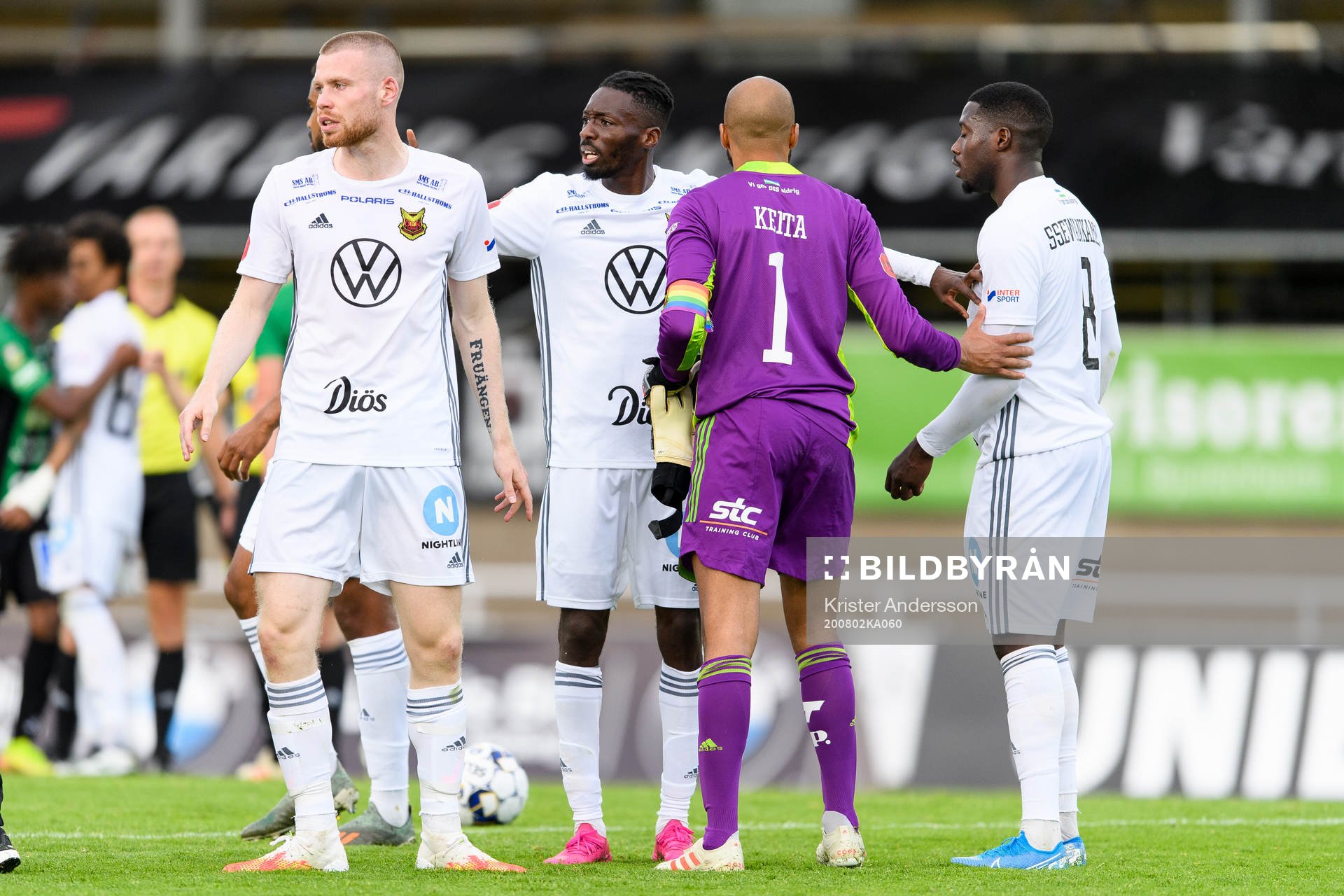 Östersunds spelare jublar
