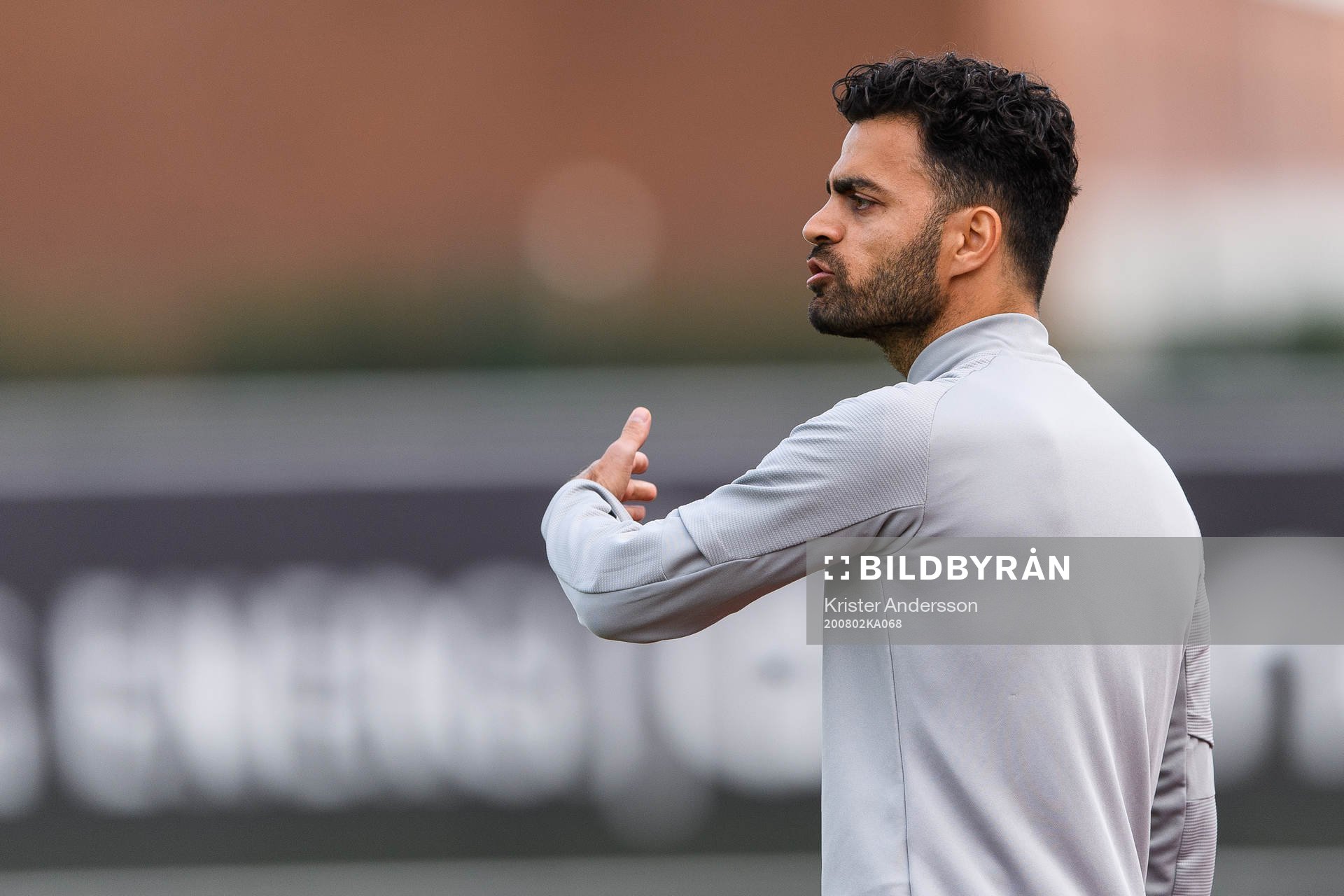 Östersunds tränare Amir Azrafshan
