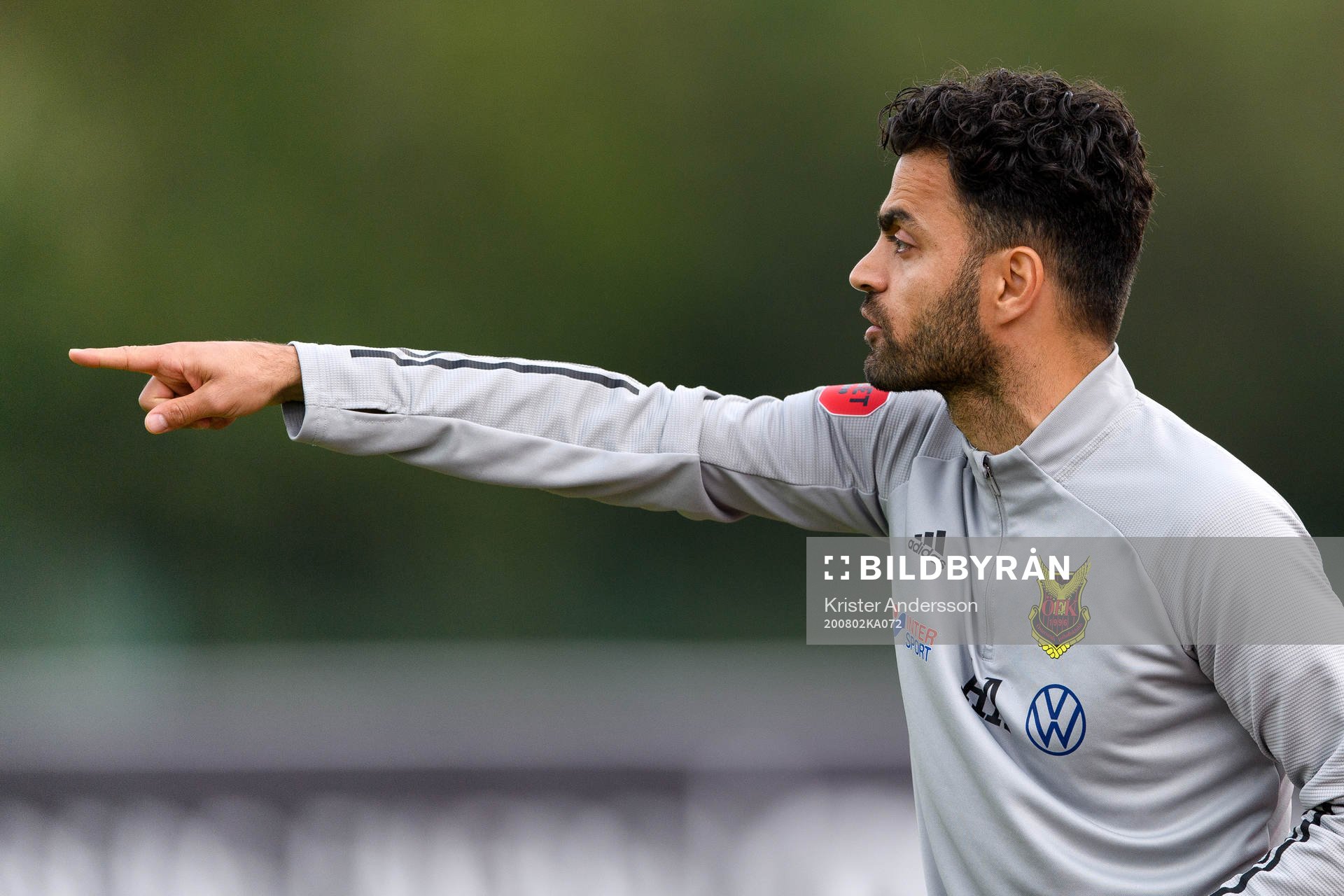 Östersunds tränare Amir Azrafshan