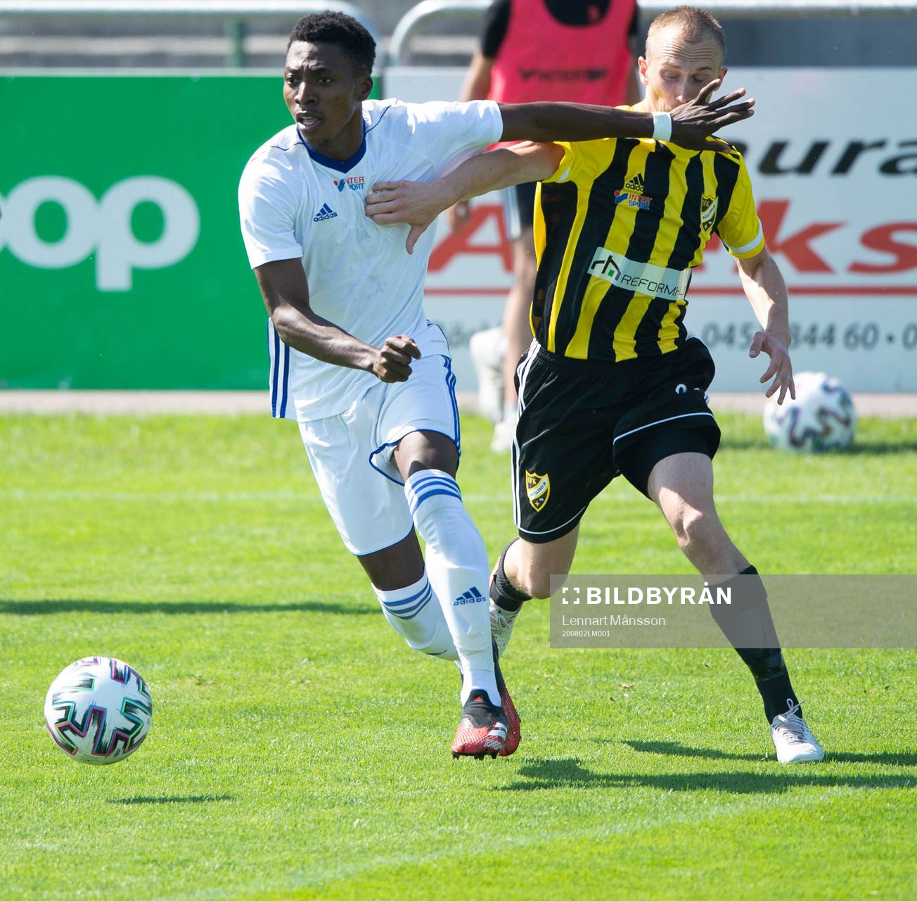 IFK Hässleholms Albin Nilsson  i matchen mellan IFK