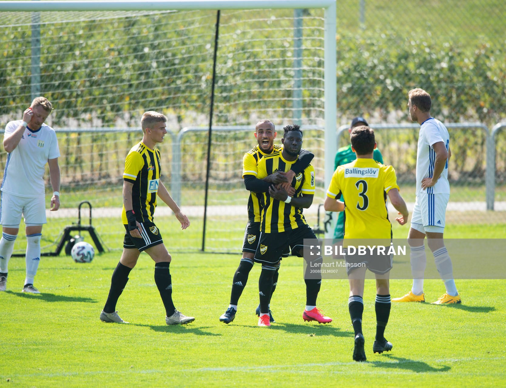 i matchen mellan IFK Hässleholms och Asarum i Hässleholm