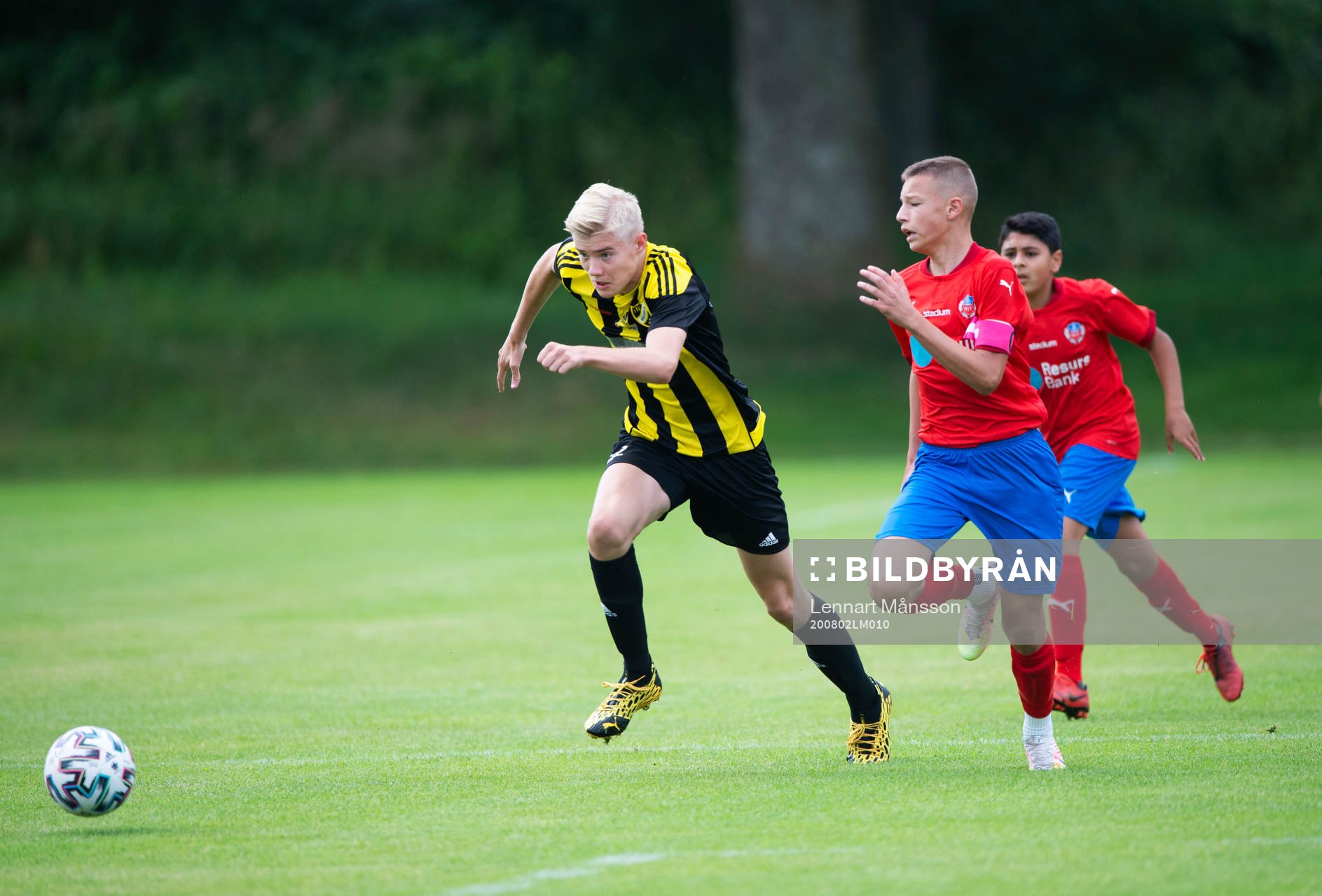 i matchen mellan IFK Hässleholms pojkar födda 2006 och