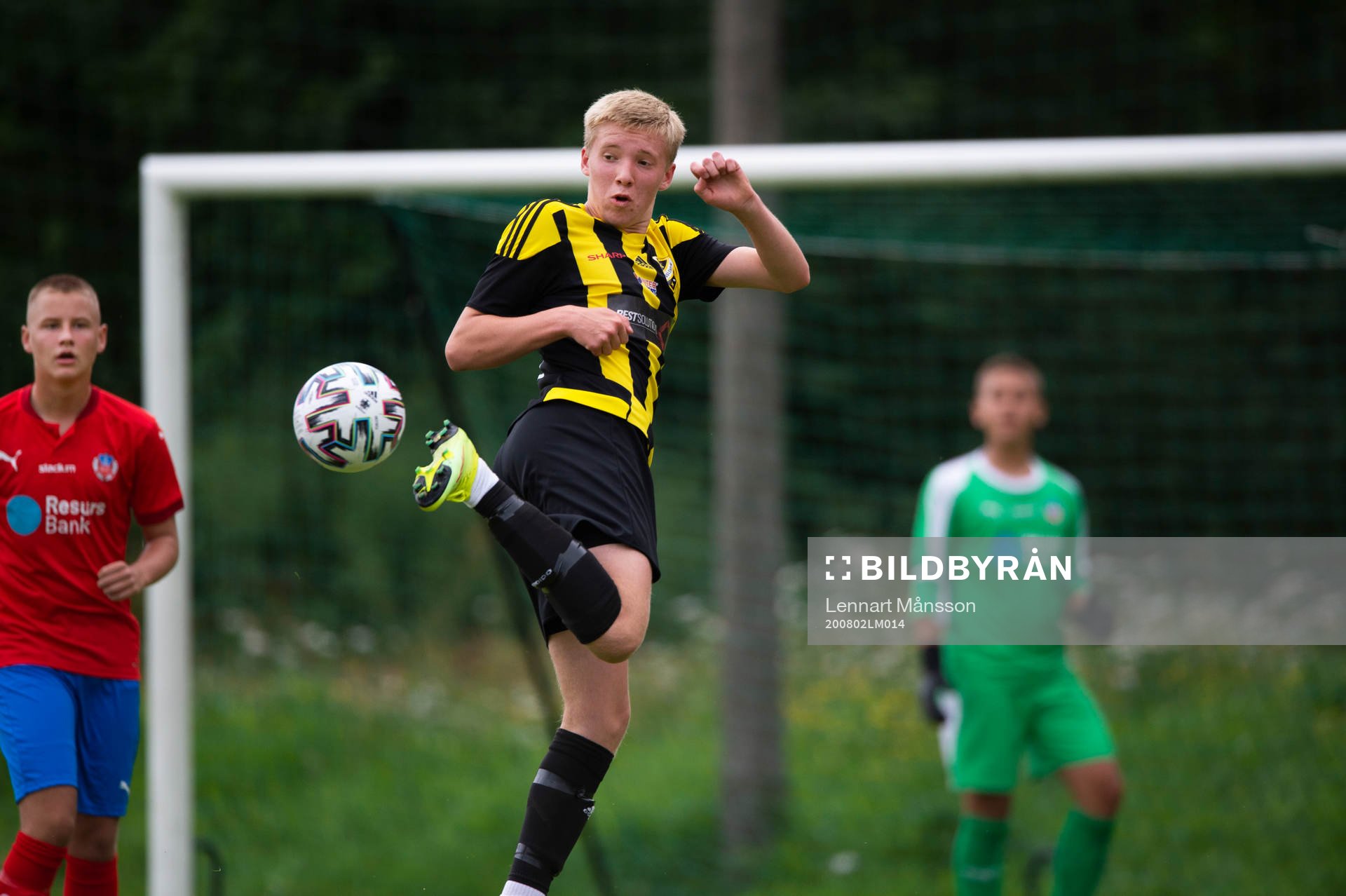 i matchen mellan IFK Hässleholms pojkar födda 2006 och