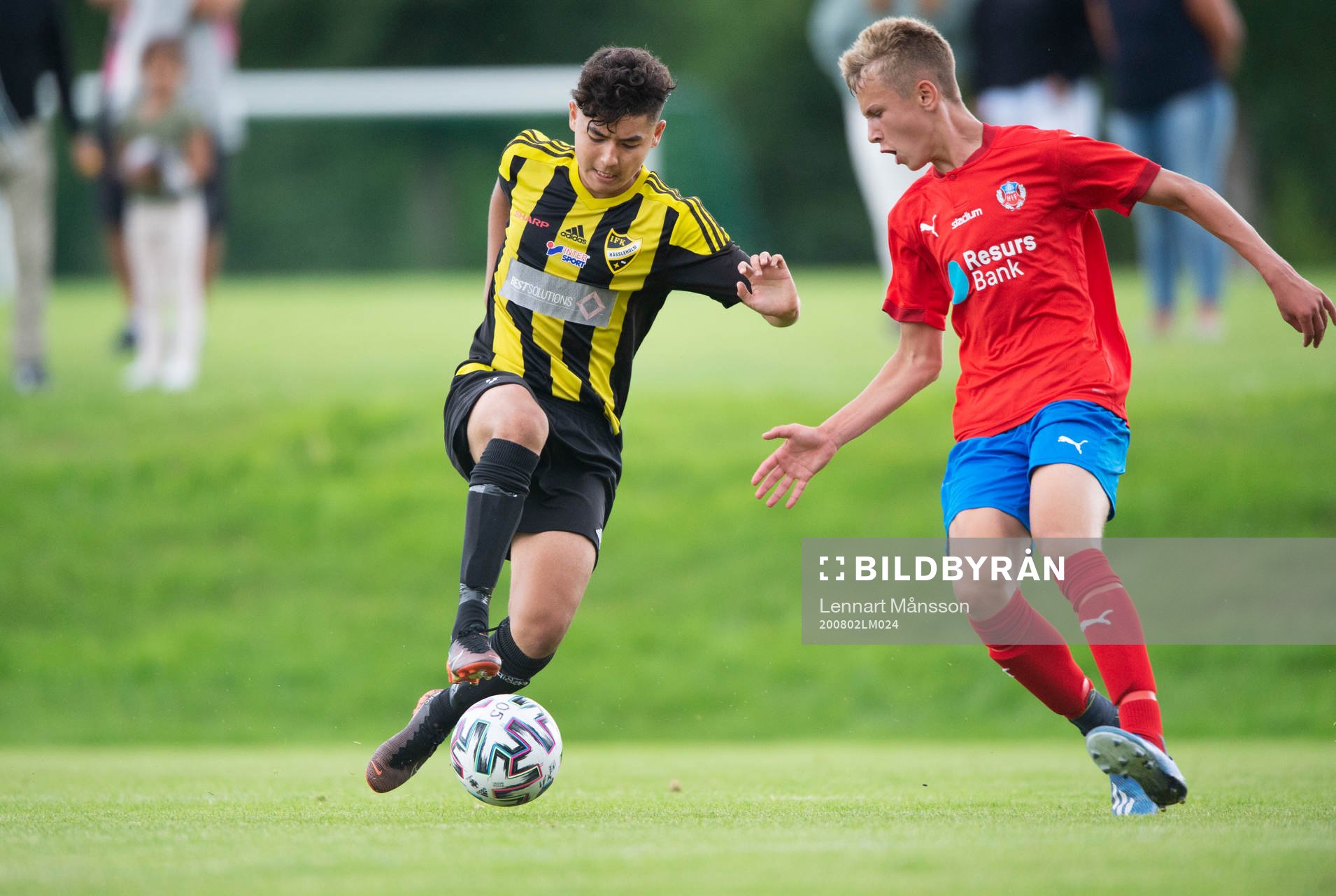 i matchen mellan IFK Hässleholms pojkar födda 2006 och