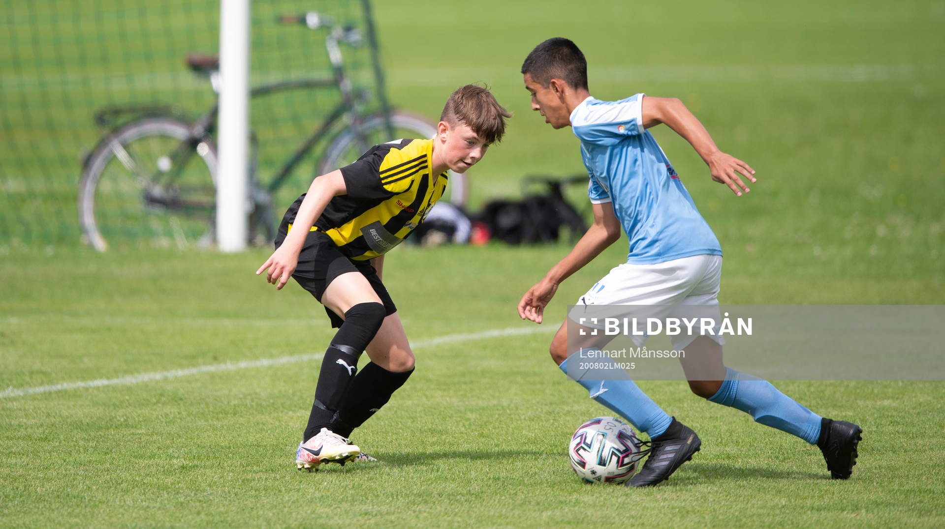 i matchen mellan IFK Hässleholms pojkar födda 2006 och
