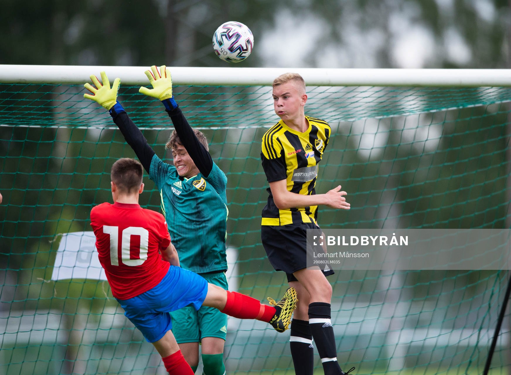 IFK Hässleholms Svante Andersson  i matchen mellan IFK