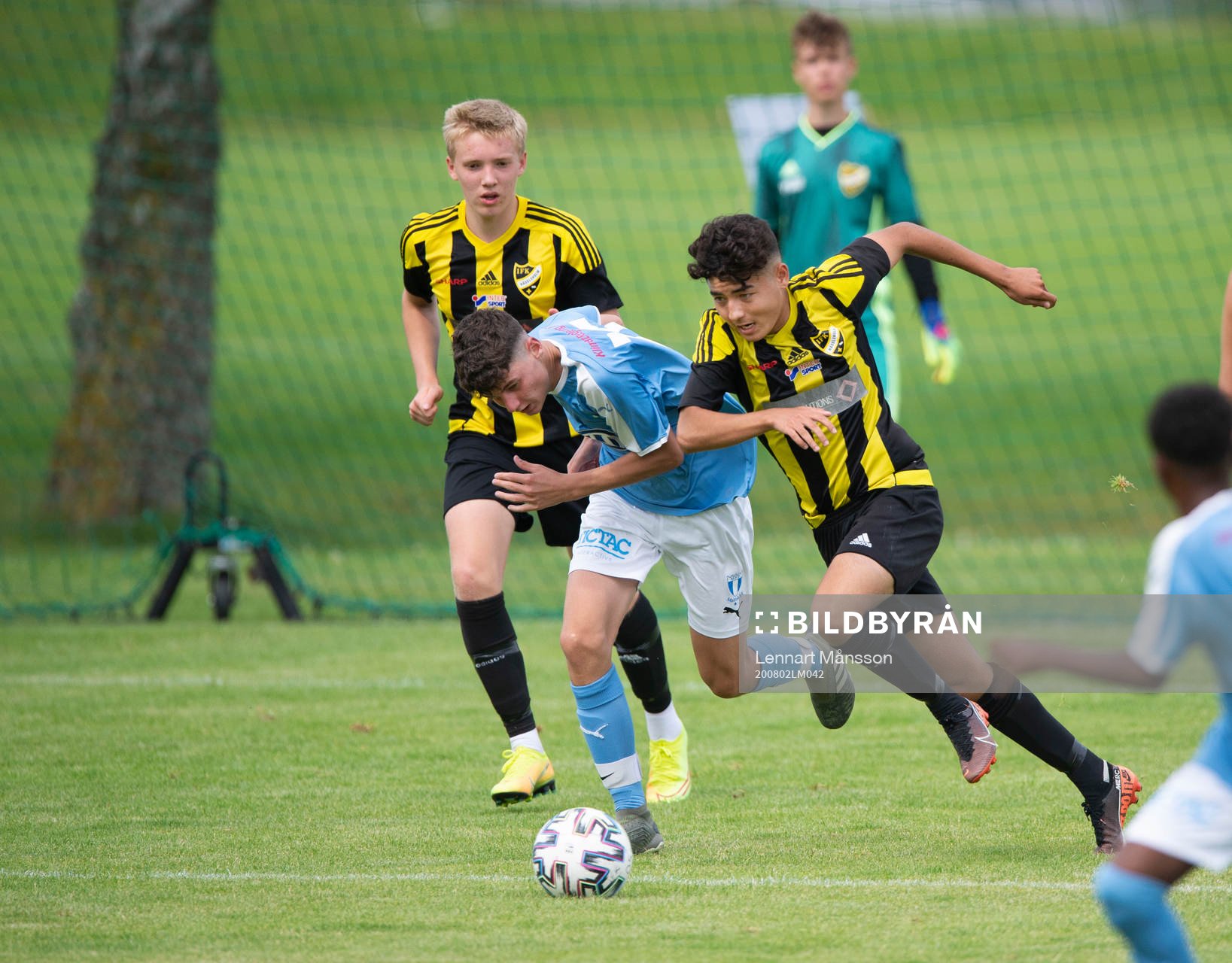 IFK Hässleholms Ali Reza Nazari  i matchen mellan IFK