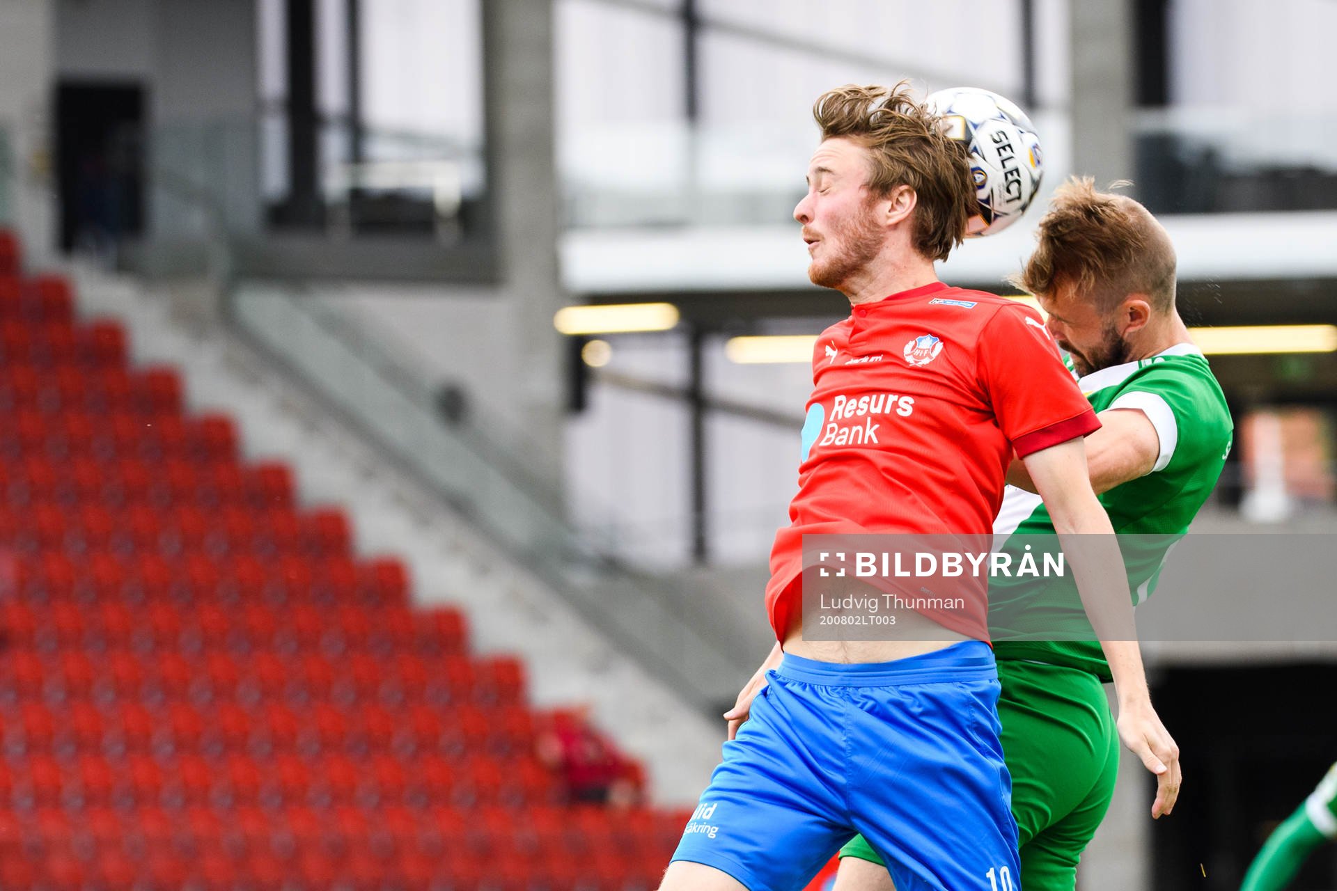 Helsingborgs Rasmus Jönsson och Hammarbys Dennis Widgren