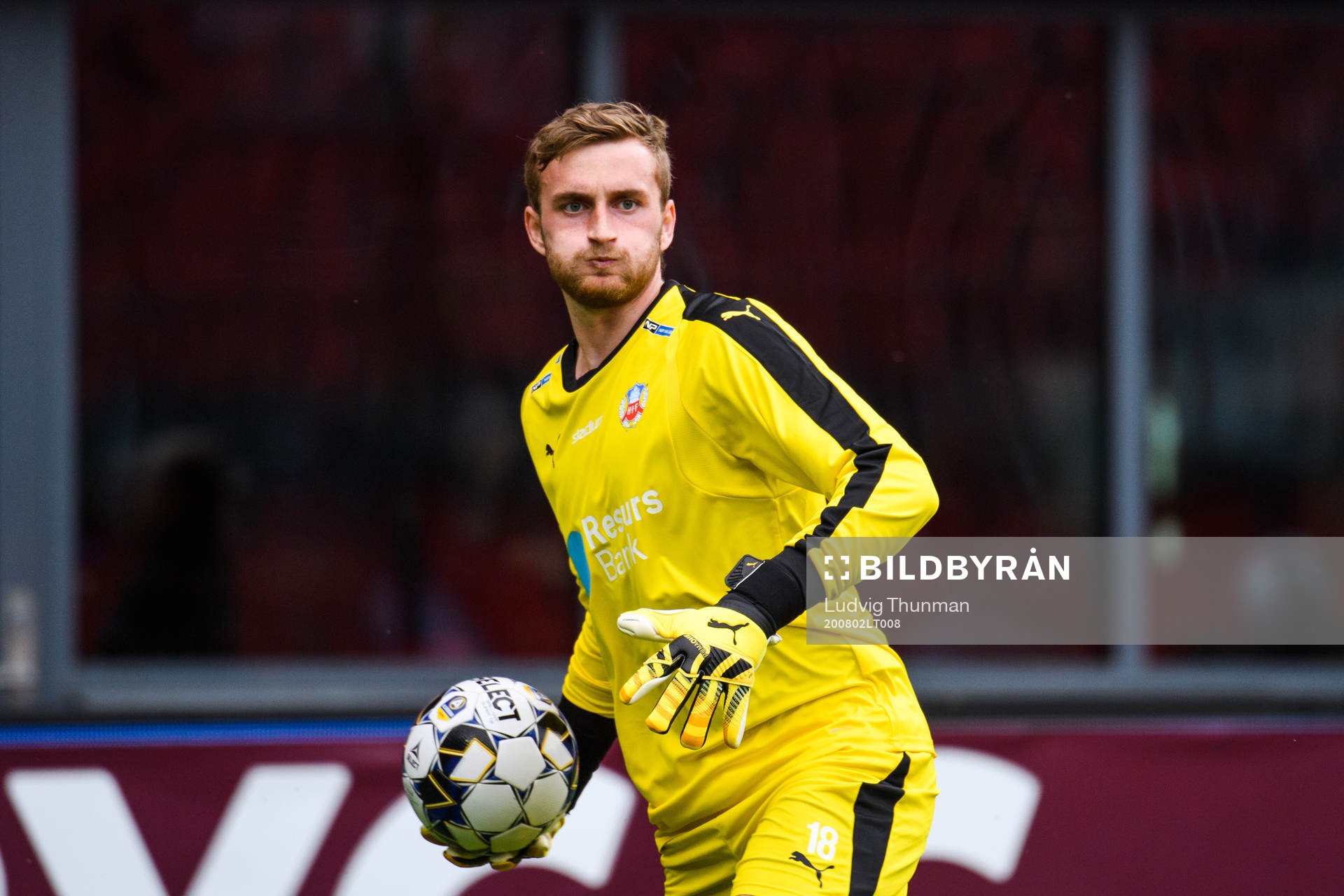 Helsingborgs målvakt Alexander Nilsson