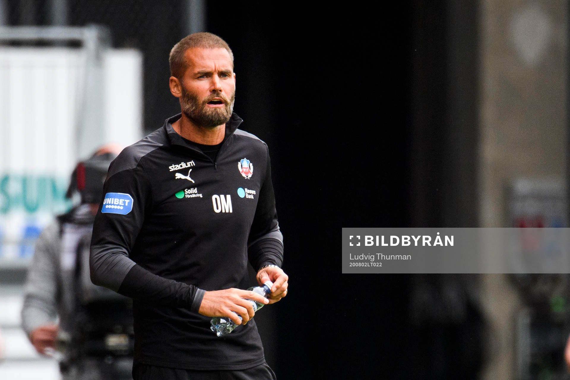 Helsingborgs tränare Olof Mellberg