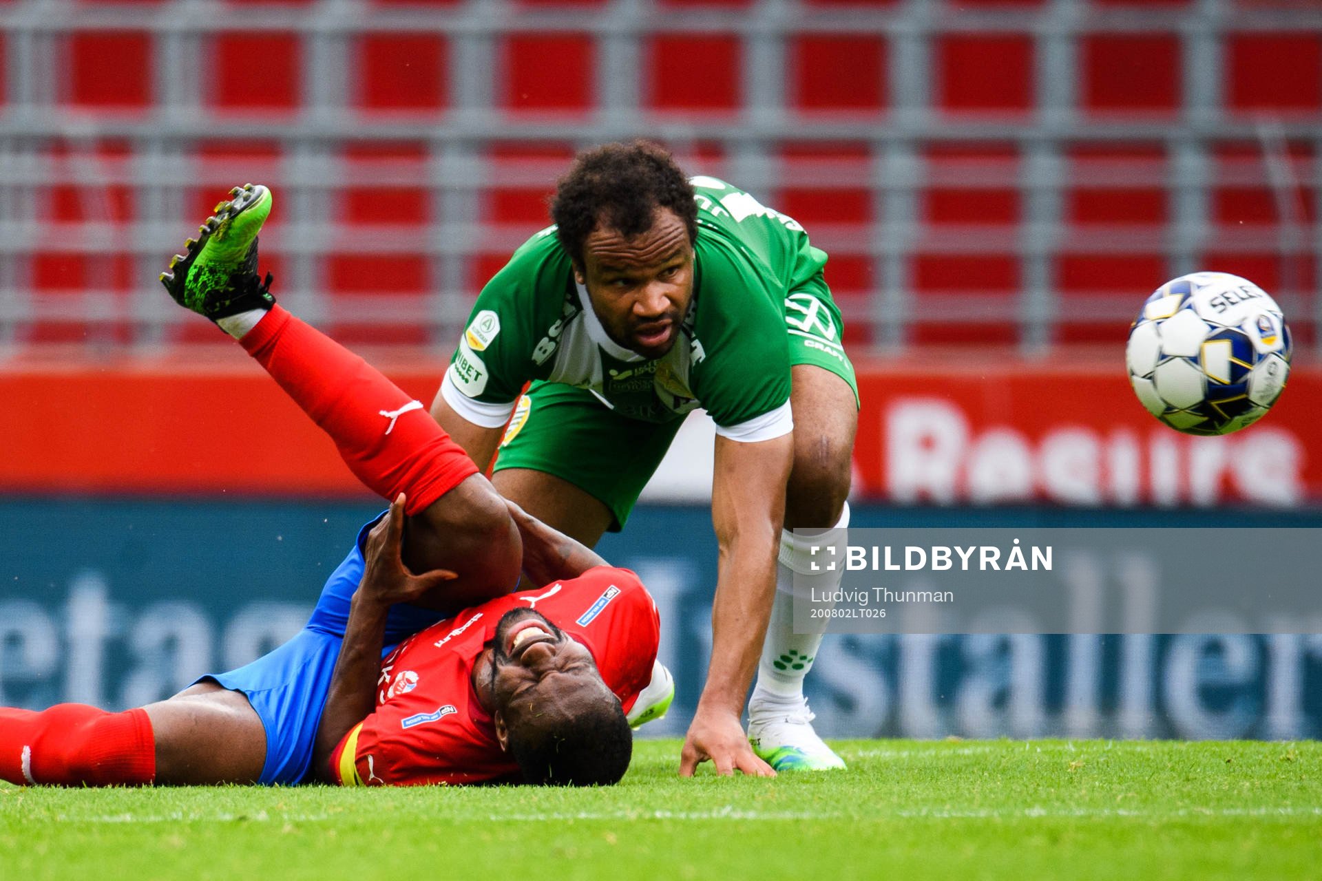 Helsingborgs Mohammed Abubakari har ont