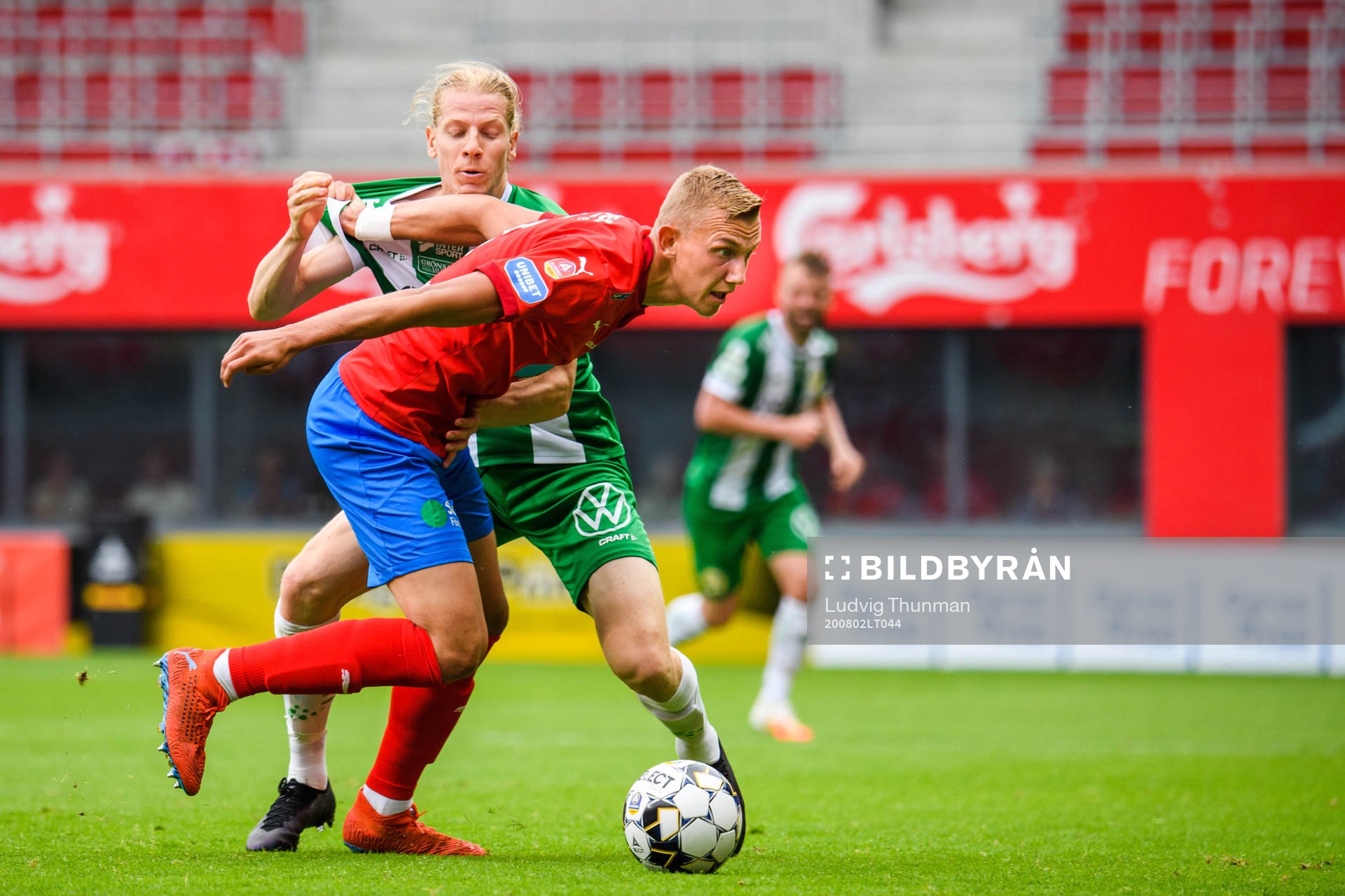 Hammarbys Gustav Ludwigson och Helsingborgs Jakob