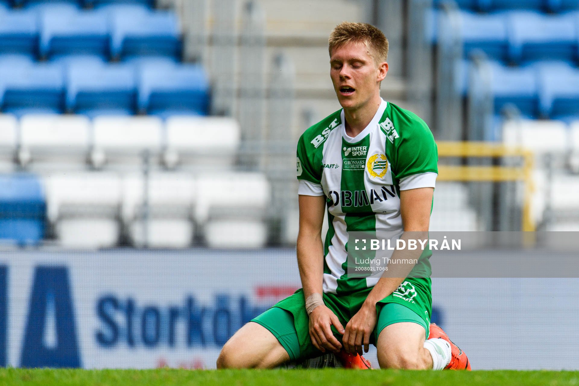 Hammarbys Aron Johansson deppar