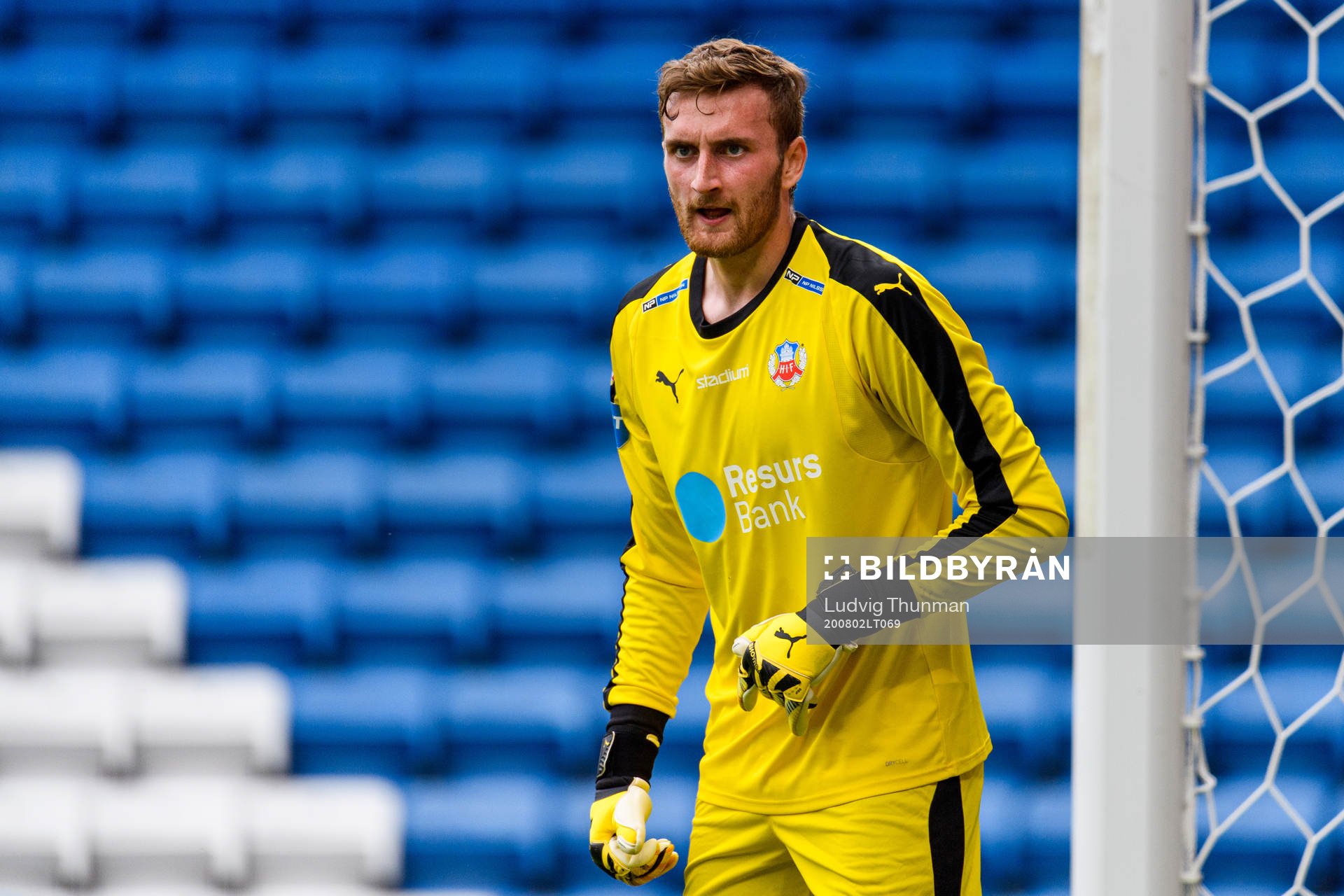Helsingborgs målvakt Alexander Nilsson