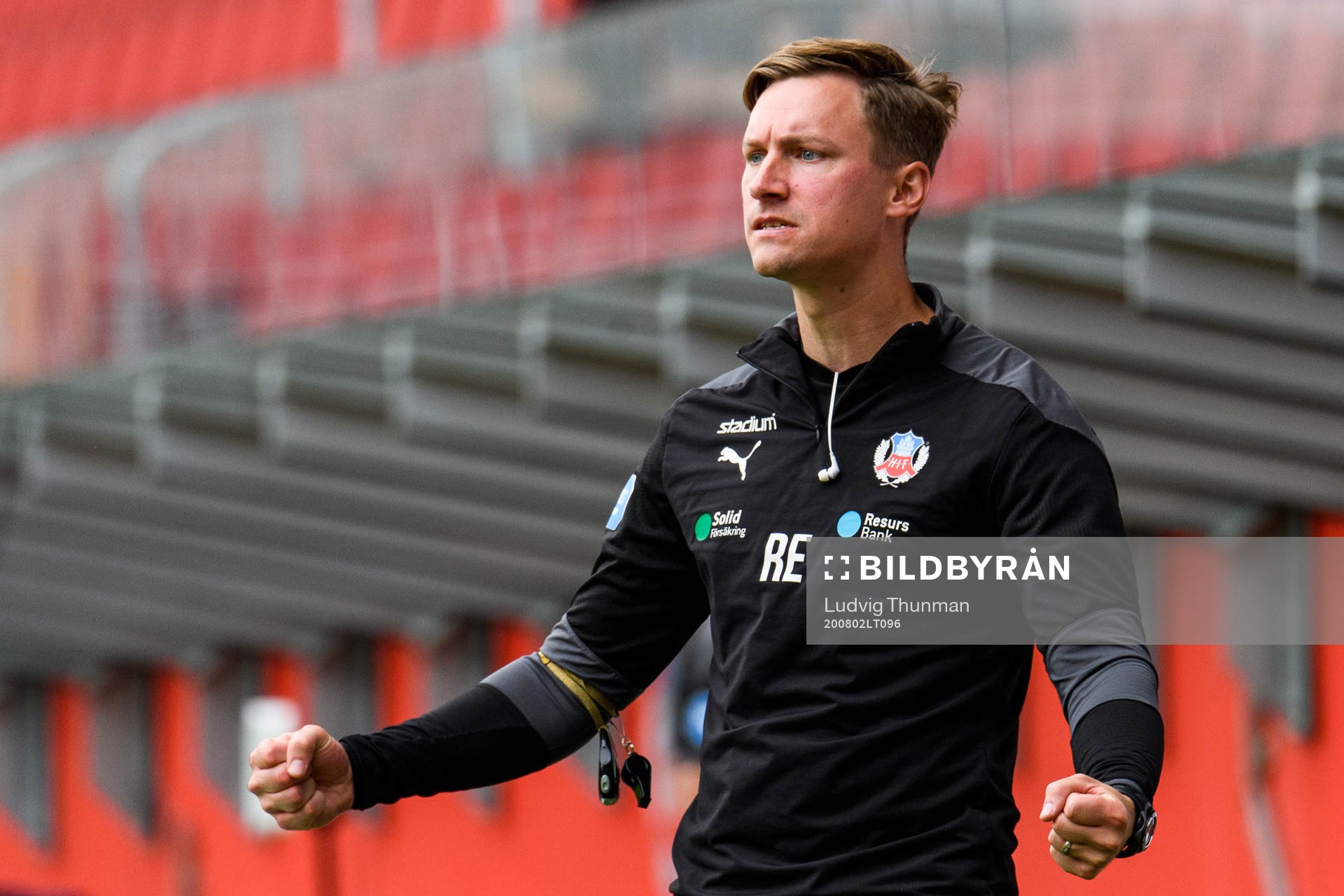 Helsingborgs assisterande tränare Rickard Engström