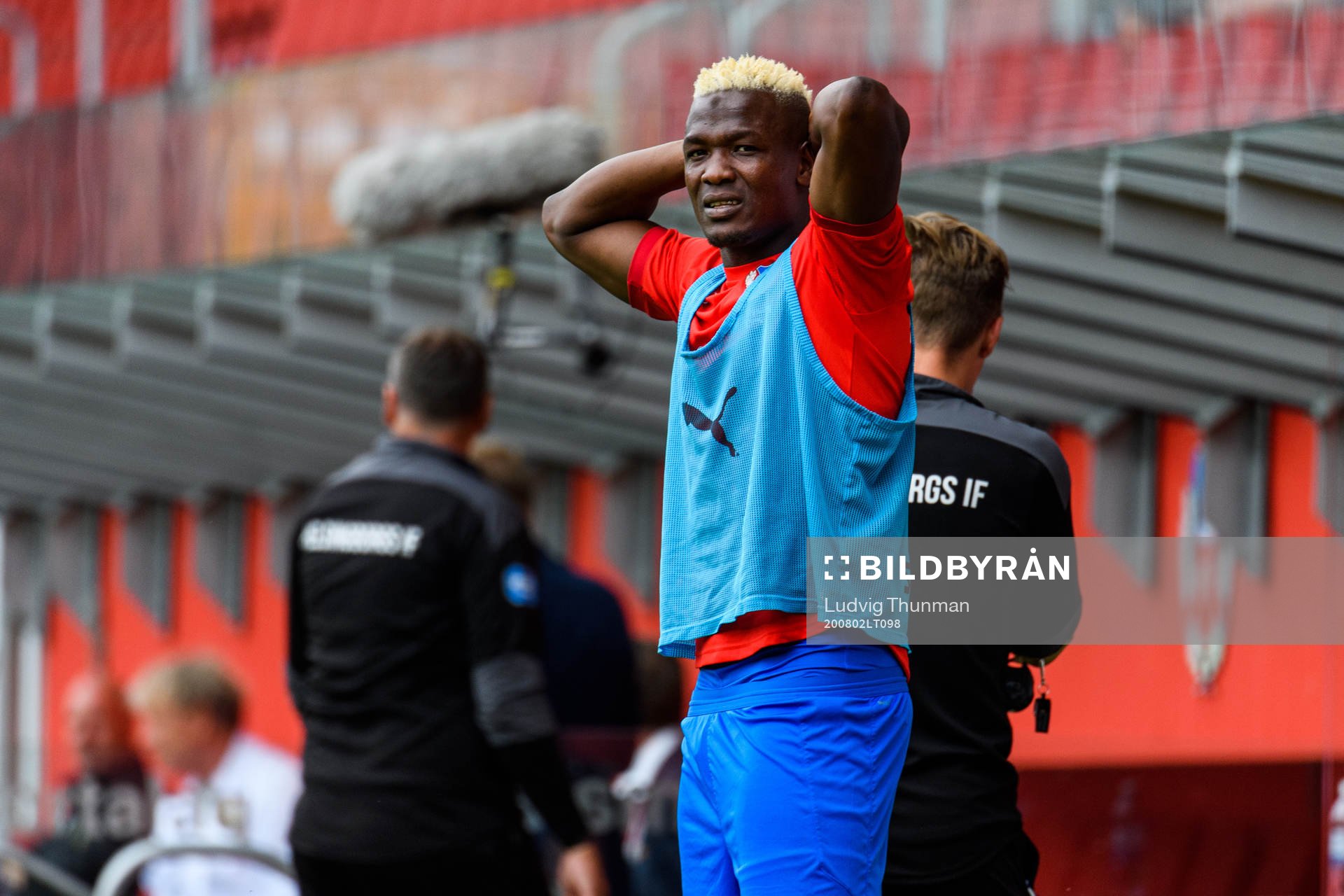 Helsingborgs Alhaji Gero deppar
