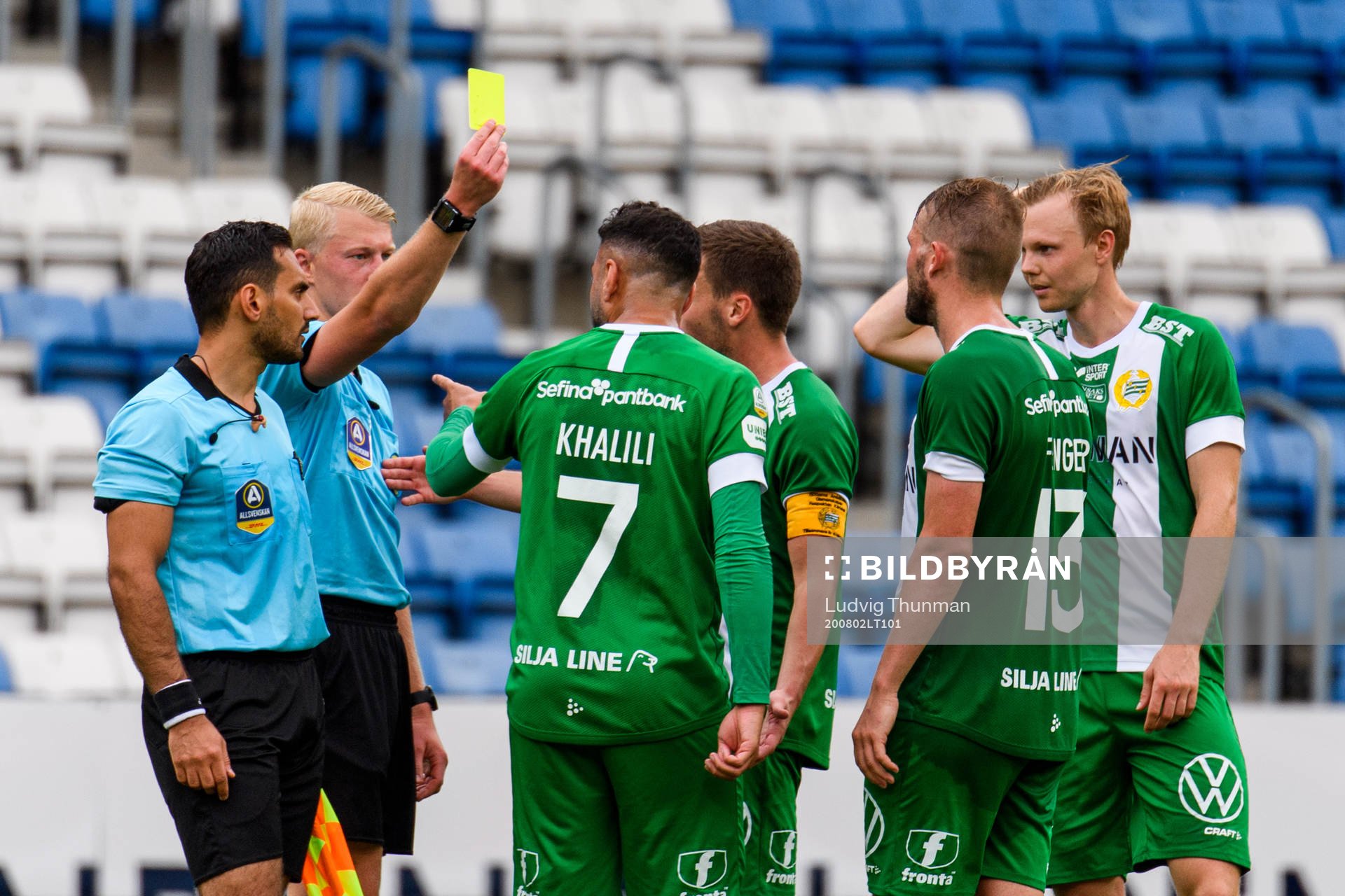 Hammarbys Imad Khalili varnas