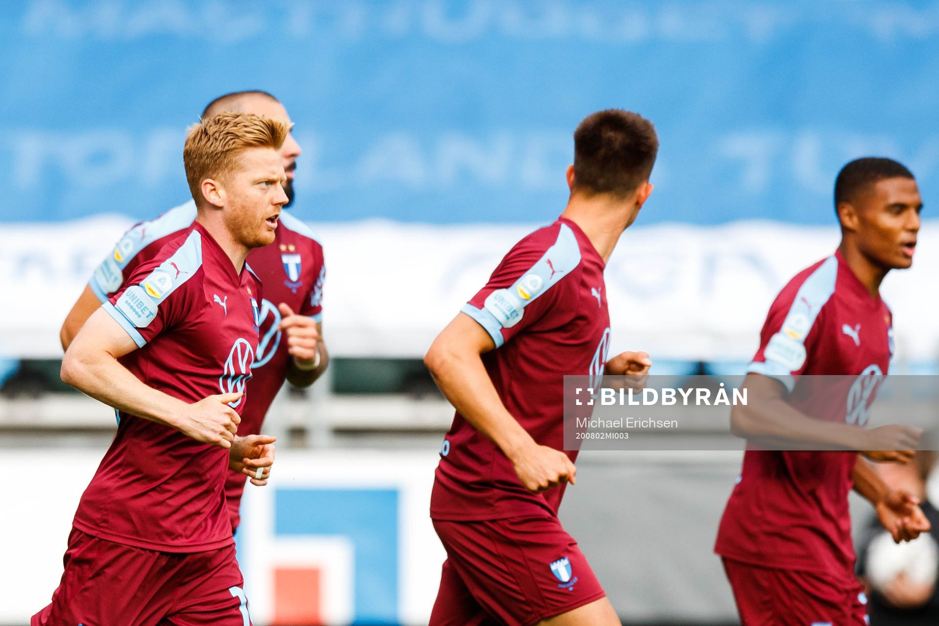 Malmö FFs Anders Christiansen jublar