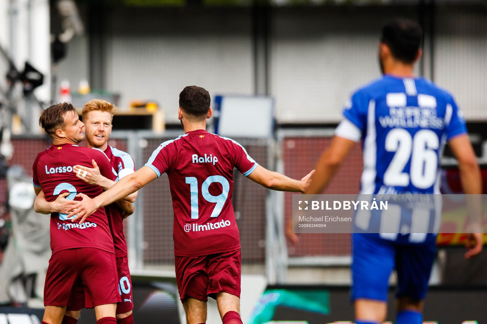 Malmö FFs Anders Christiansen jublar