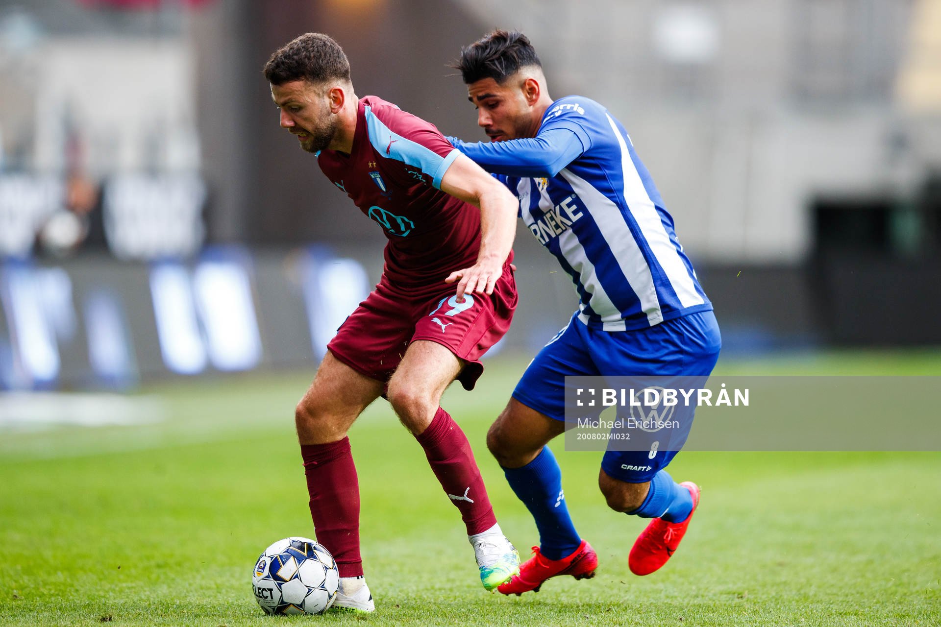 IFK Göteborgs Hosam Aiesh och Malmö FFs Erdal Rakip