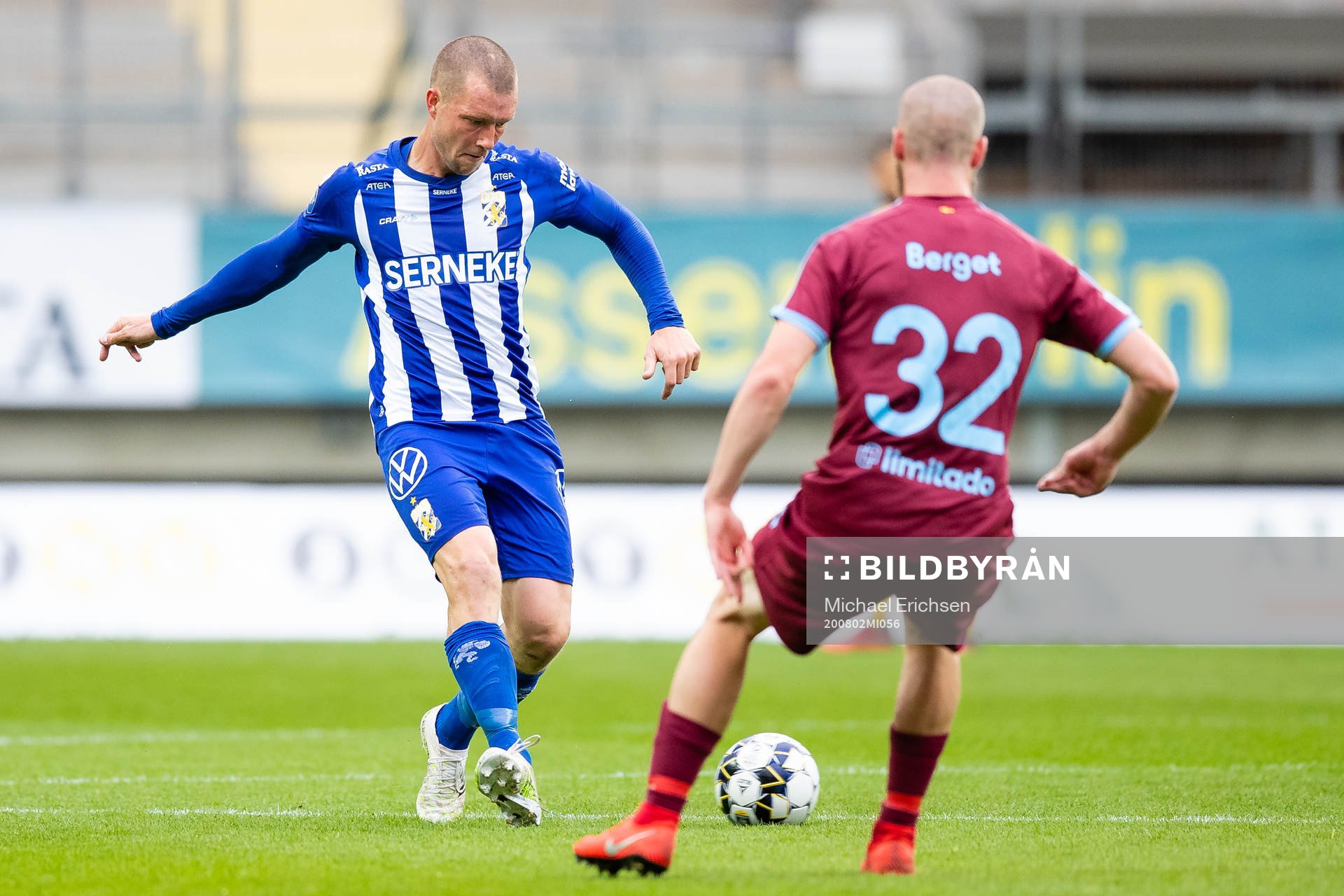 IFK Göteborgs Jakob Johansson och Malmö FFs Jo Inge Berget