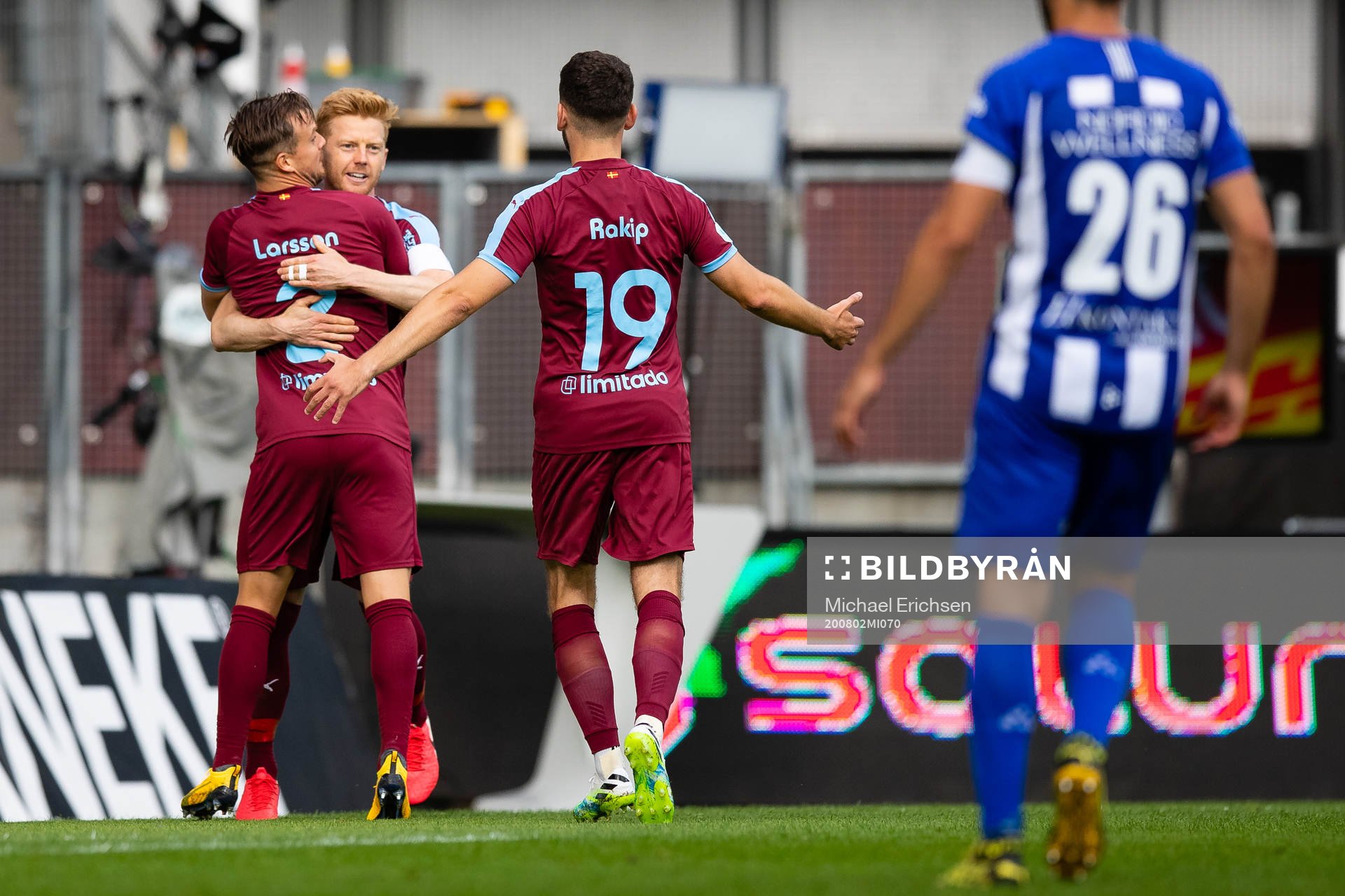 Malmö FFs Anders Christiansen jublar