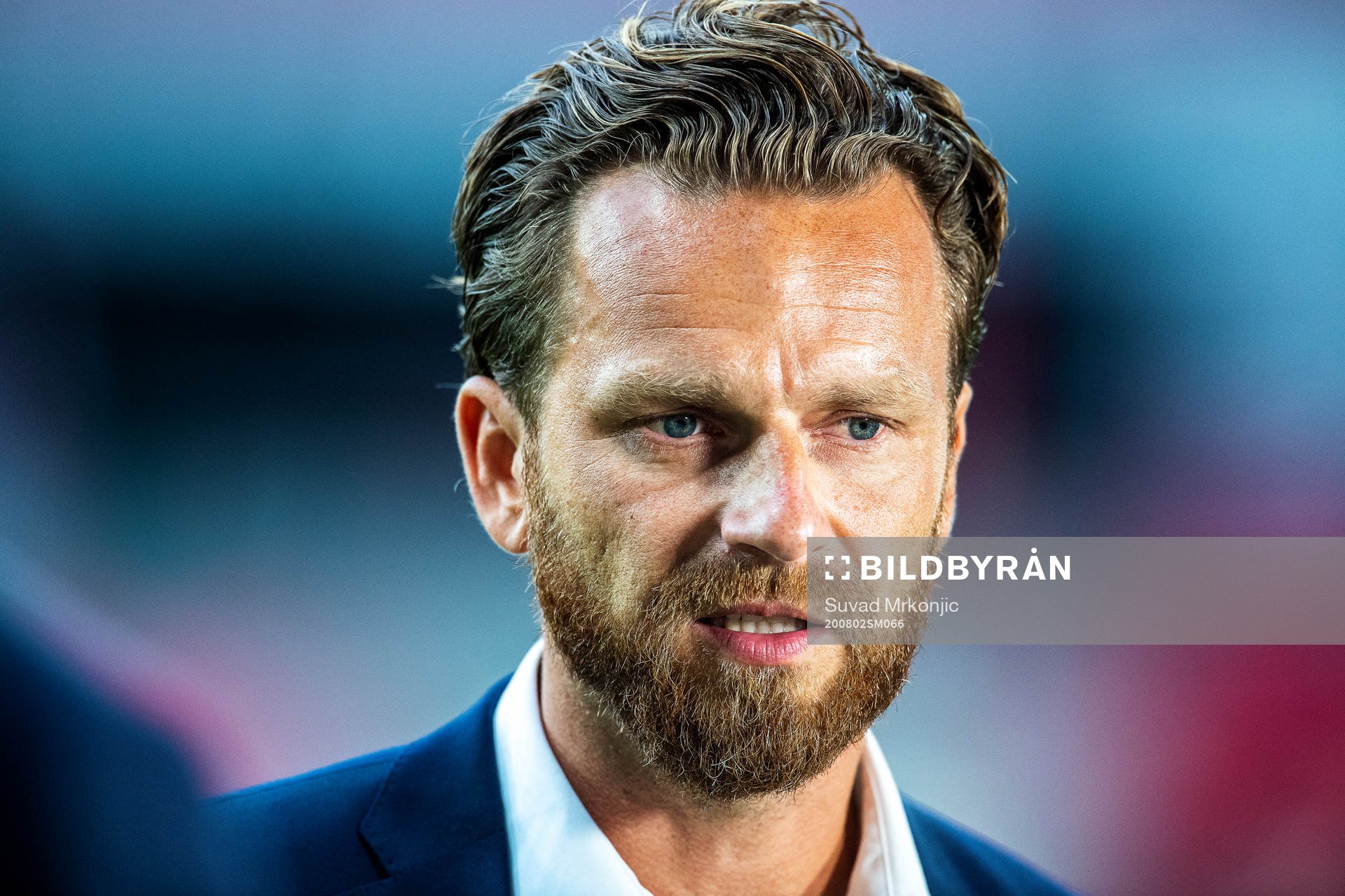 AIK:s tränare Bartosz Grzelak efter fotbollsmatchen i Allsvenskan mellan Kalmar och AIK den 2 augusti 2020 i Kalmar.