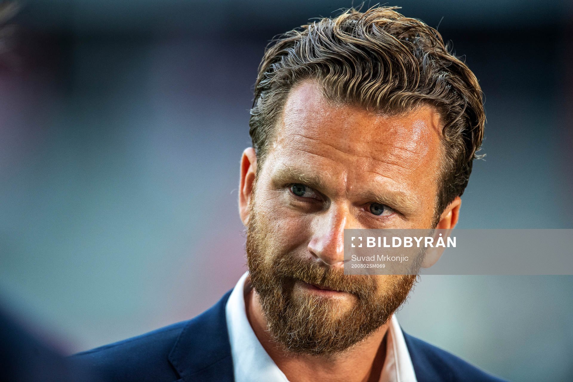 AIK:s tränare Bartosz Grzelak efter fotbollsmatchen i Allsvenskan mellan Kalmar och AIK den 2 augusti 2020 i Kalmar.