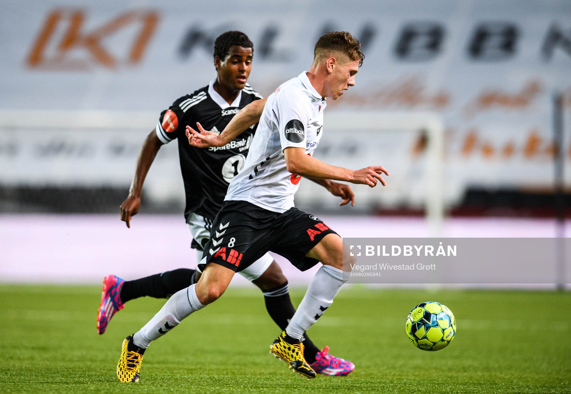 Emil Ceide of Rosenborg and Markus André Kaasa of Odd
