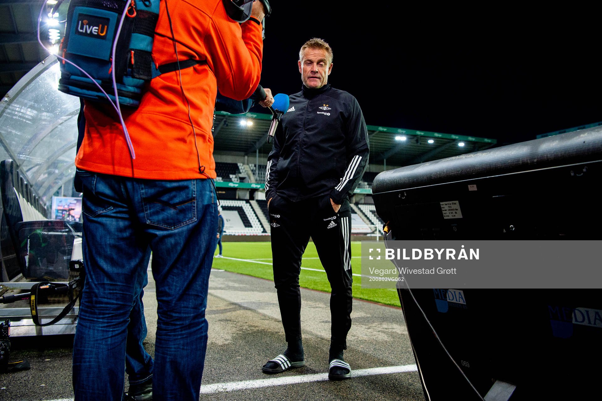 Trond Henriksen, interim head coach of Rosenborg