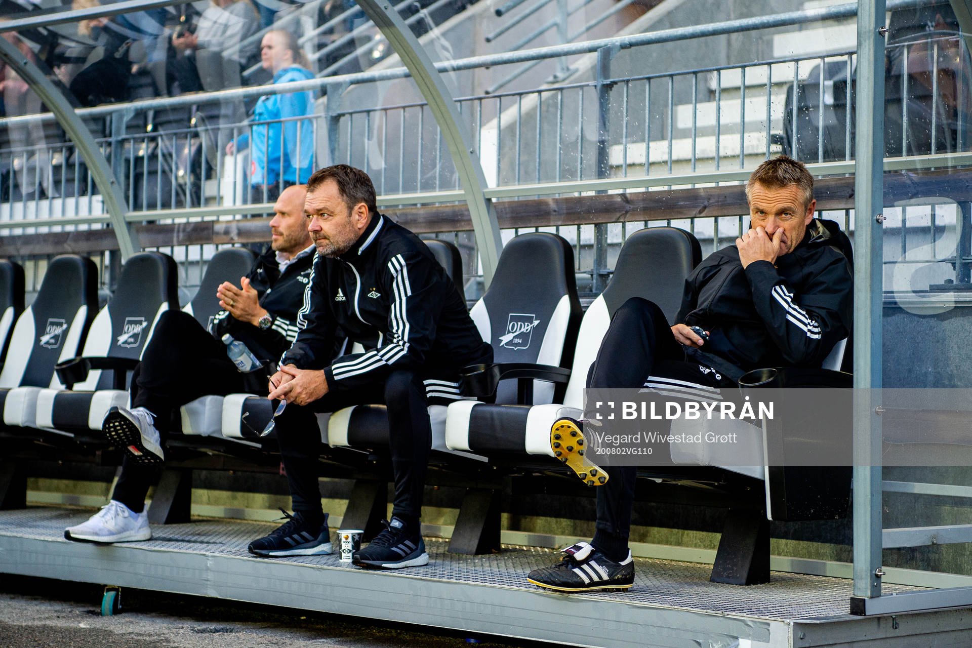 Mikael Dorsin, sports director, Geir Hansen, interim
