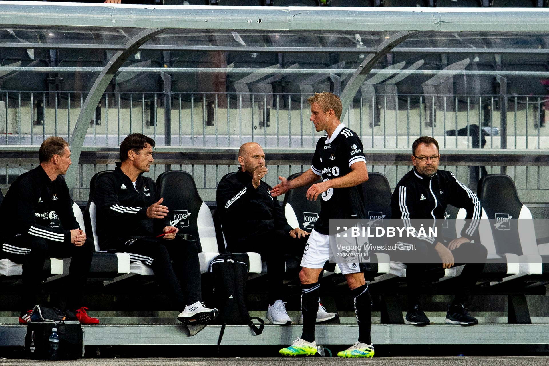 Mikael Dorsin, sports director of Rosenborg, Per Ciljan