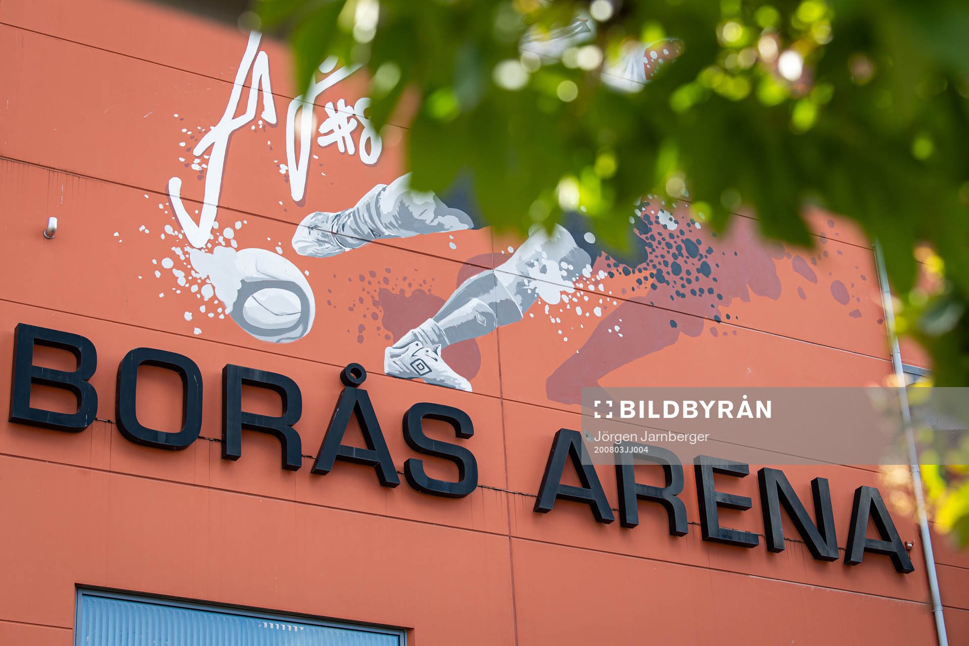 Exteriör på Borås arena