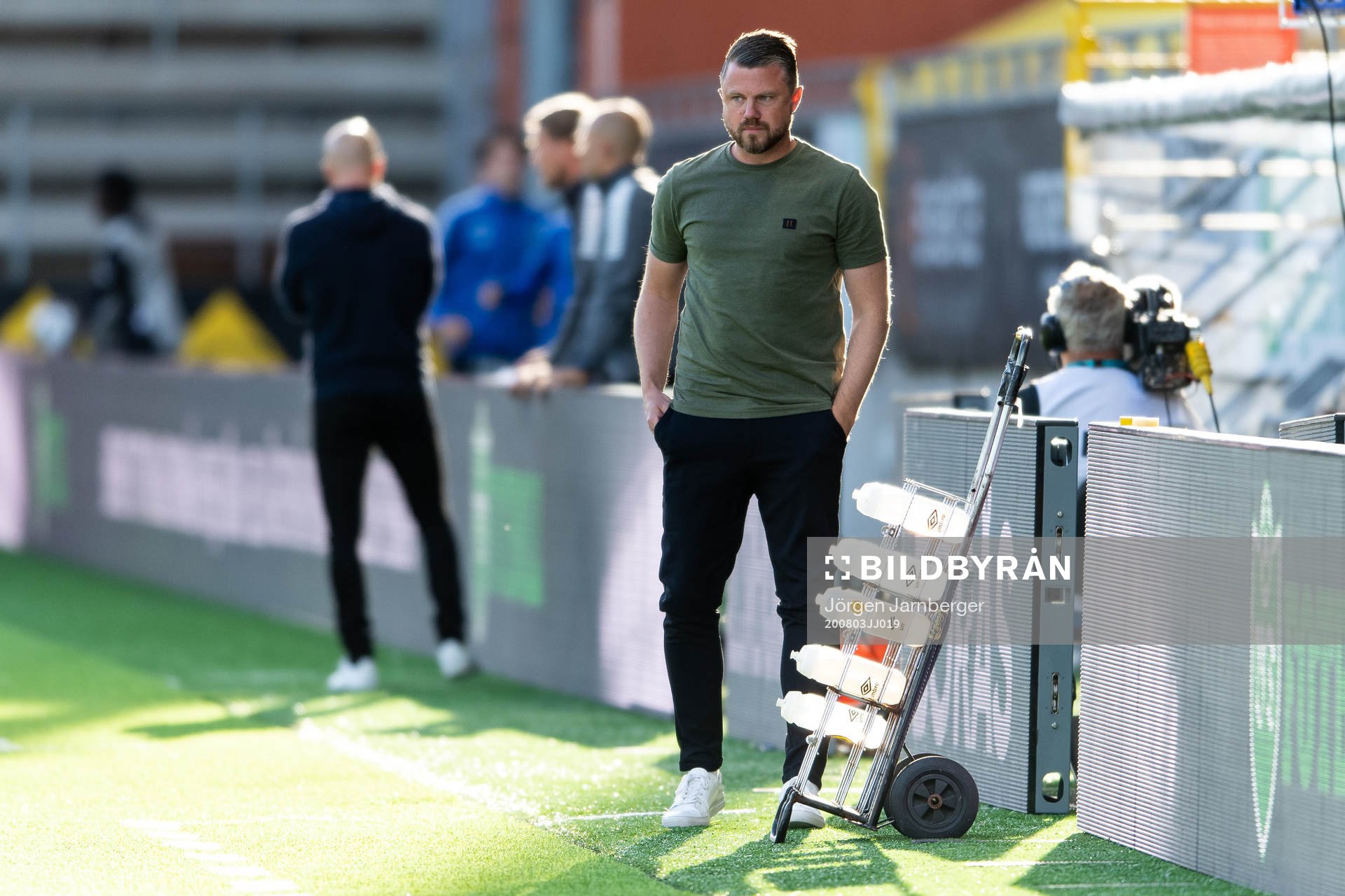 Elfsborgs manager Jimmy Thelin