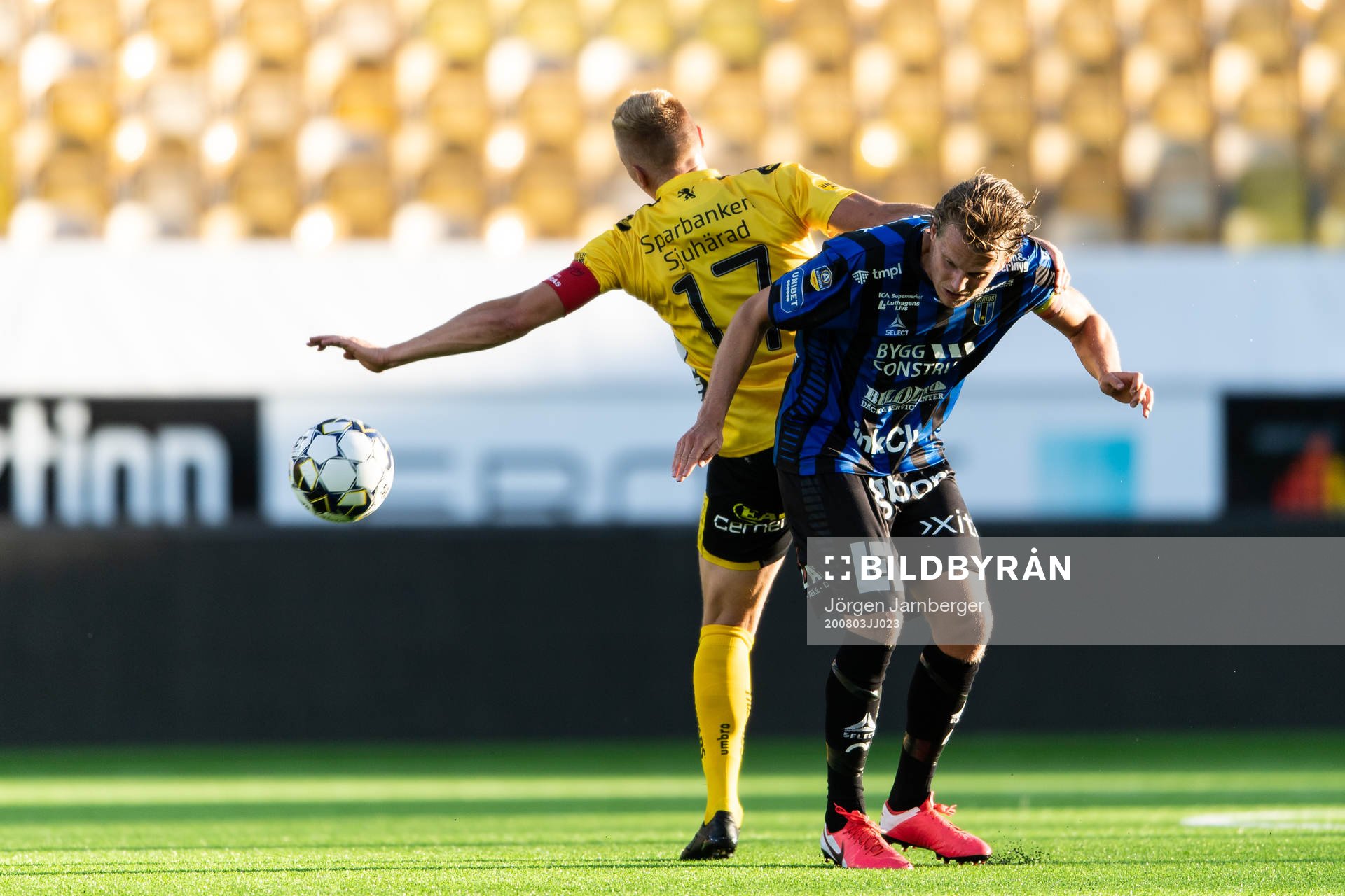 Sirius Daniel Jarl och Elfsborgs Per Frick
