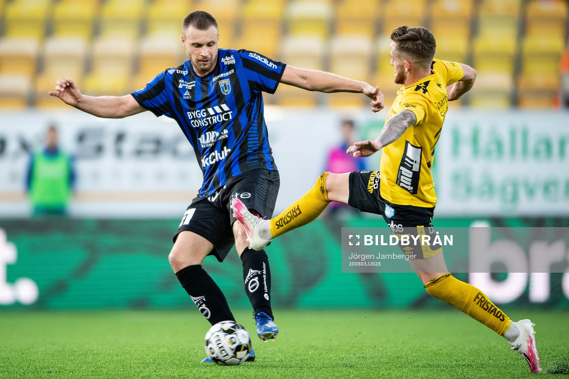 Sirius Daniel Jarl och Elfsborgs Rasmus Alm