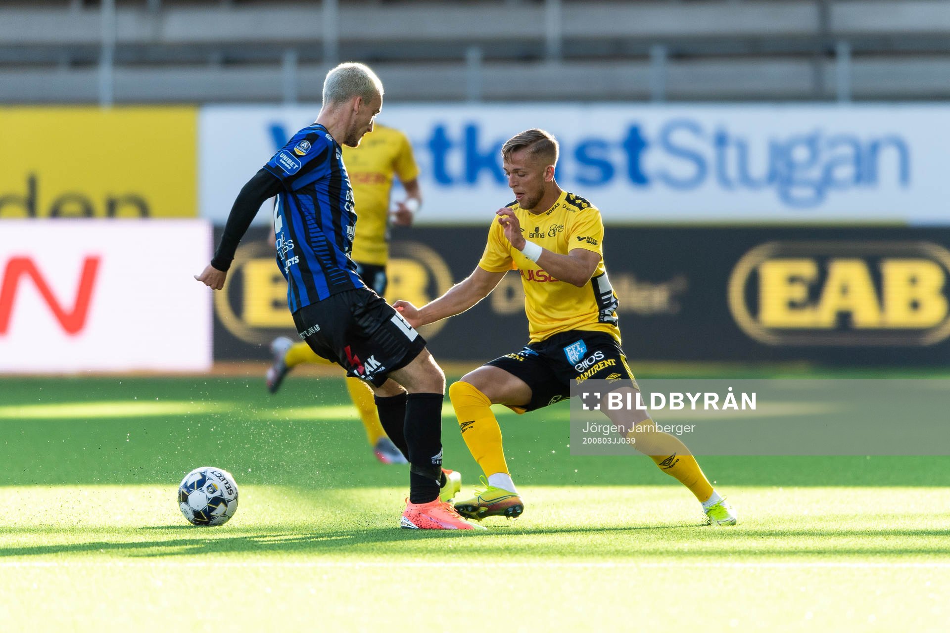 Elfsborgs Jesper Karlsson och Sirius Adam Hellborg