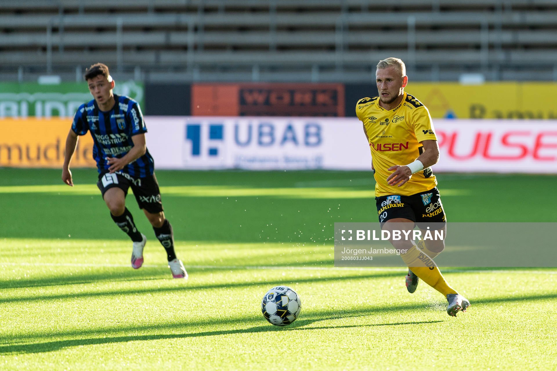 Elfsborgs Simon Strand och Sirius Axel Björnström