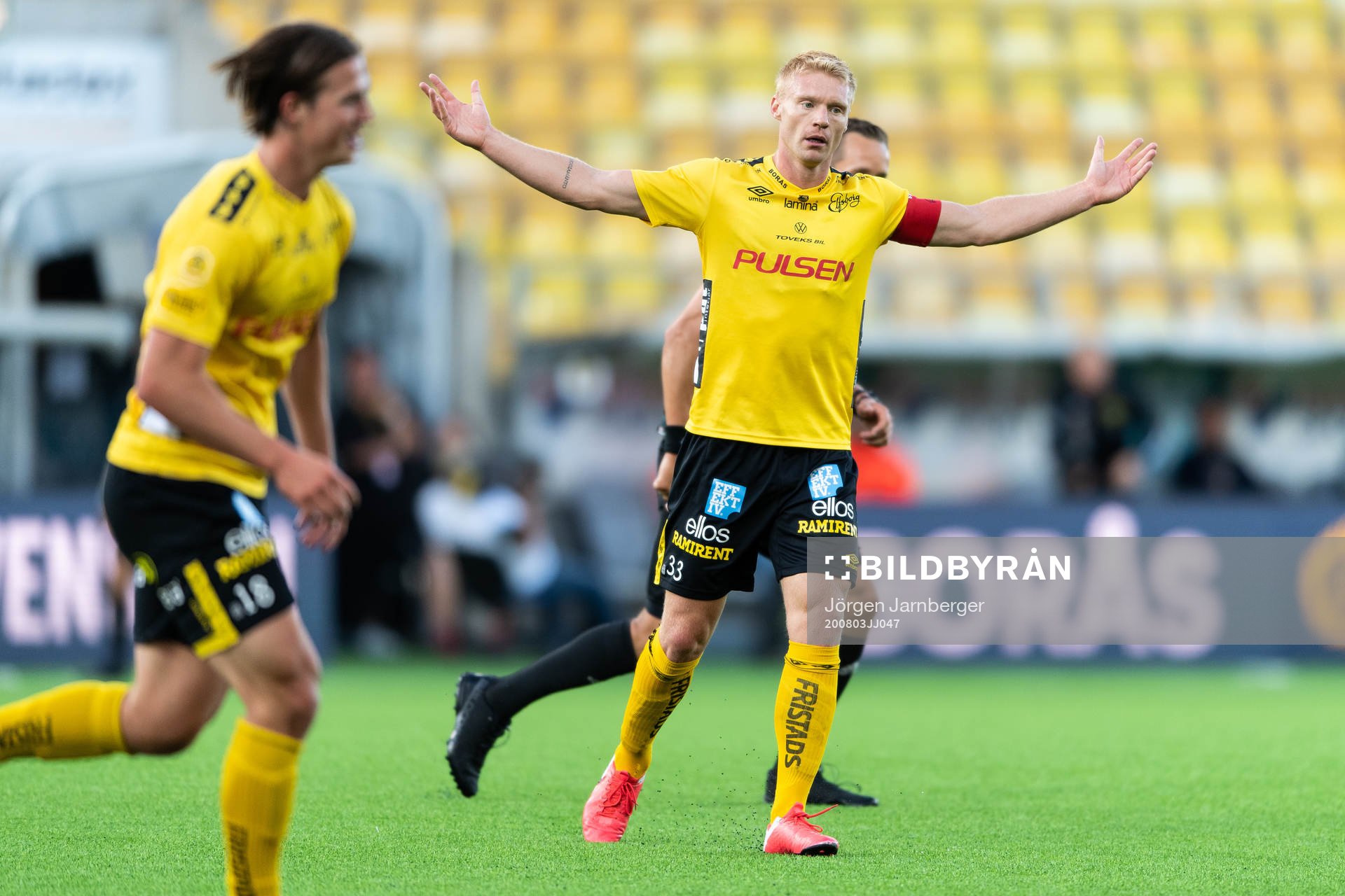 Elfsborgs Sivert Heltne Nilsen reagerar