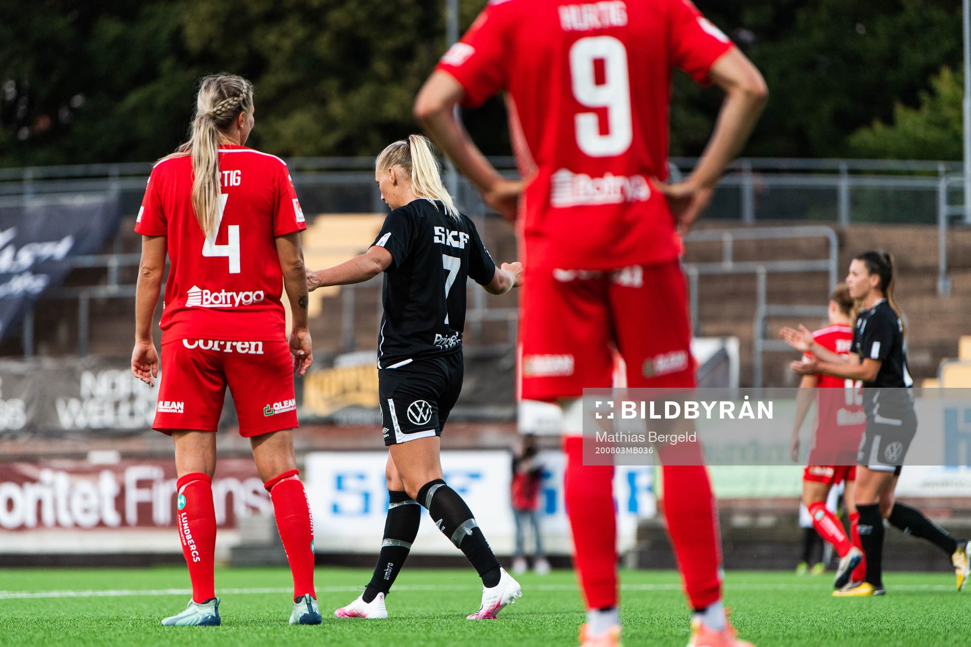 Linköpings Lisa Hurtig deppar medan Göteborgs Stina