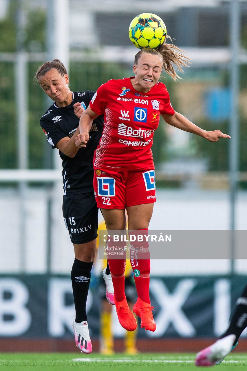 Göteborgs Julia Zigiotti Olme och Linköpings Olga Adela
