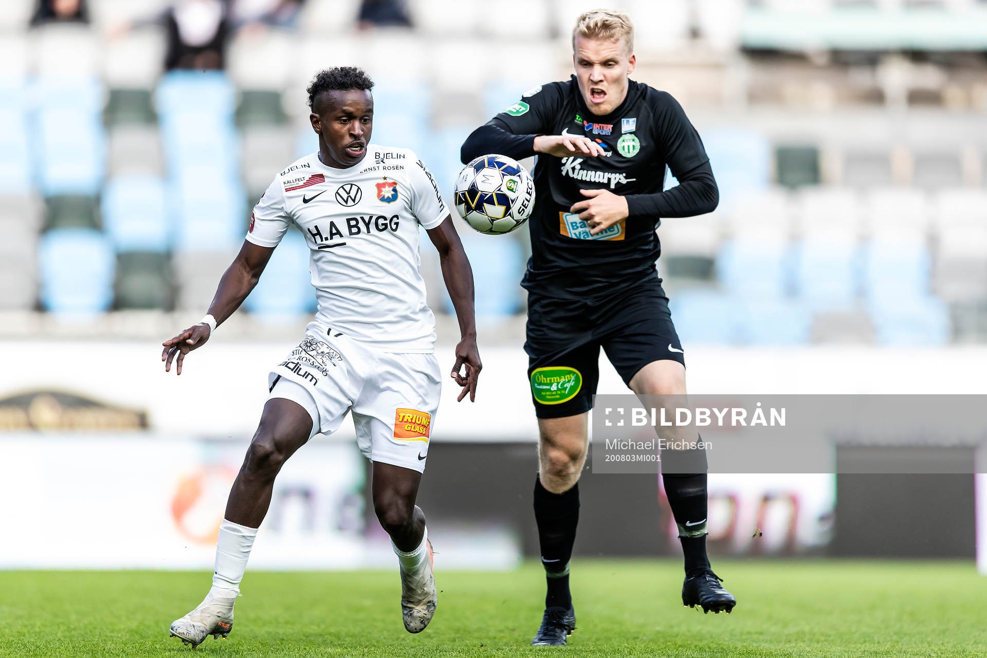 Örgrytes Mohamed Said Adan och Västerås Simon Johansson