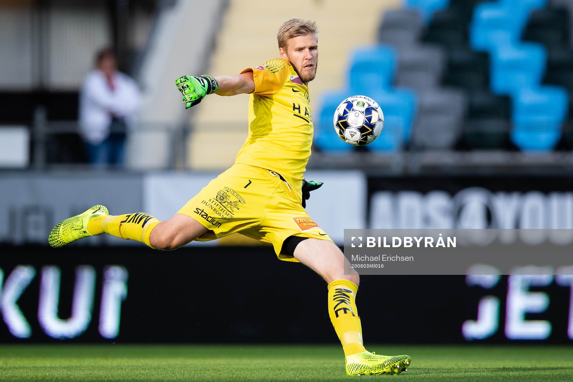Örgrytes målvakt Fredrik Andersson