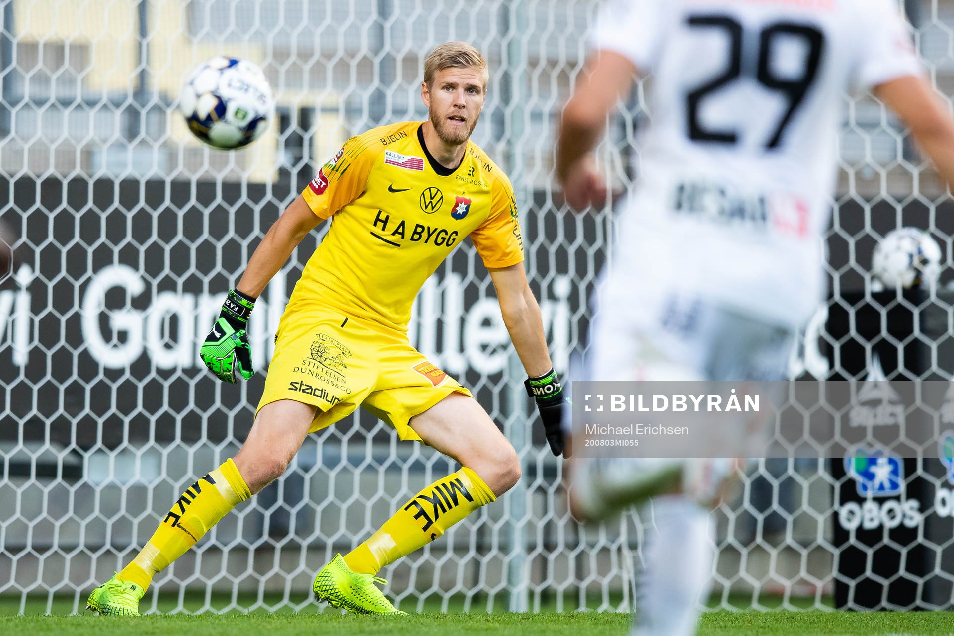 Örgrytes målvakt Fredrik Andersson