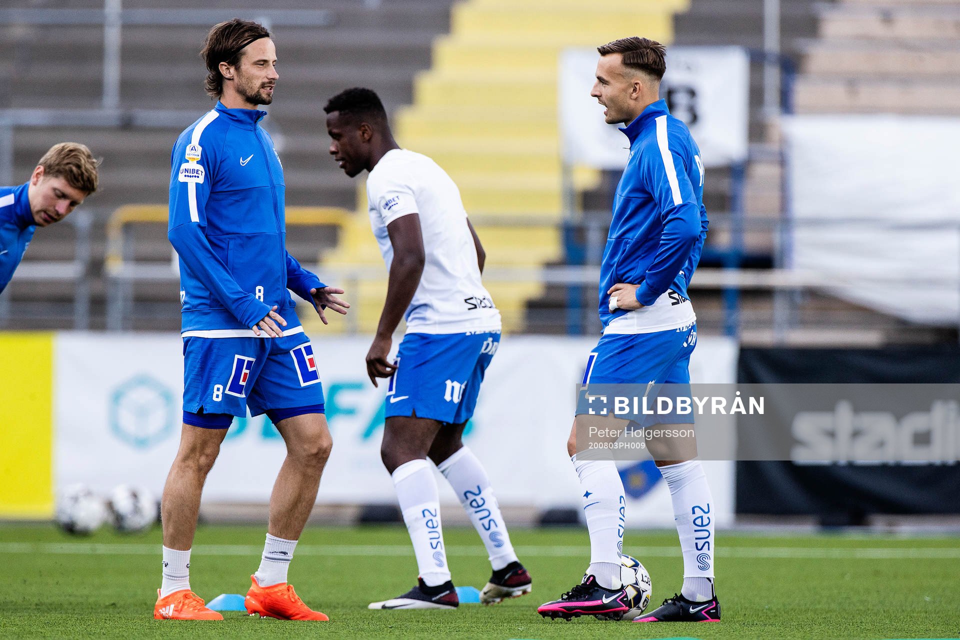 IFK Norrköpings Linus Hallenius och Henrik Castegren