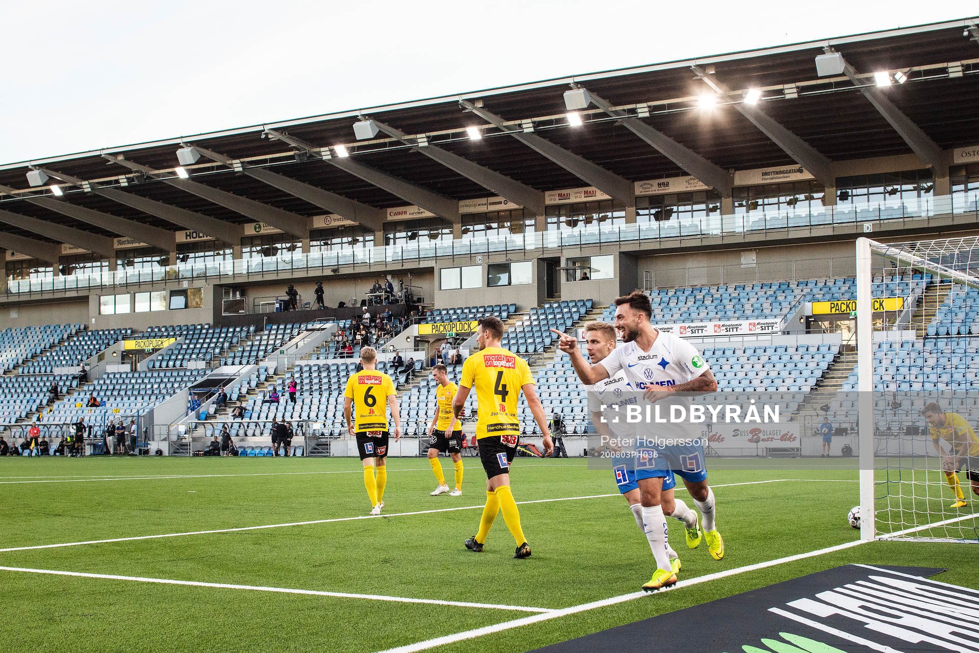 IFK Norrköpings Sead Haksabanovic jublar