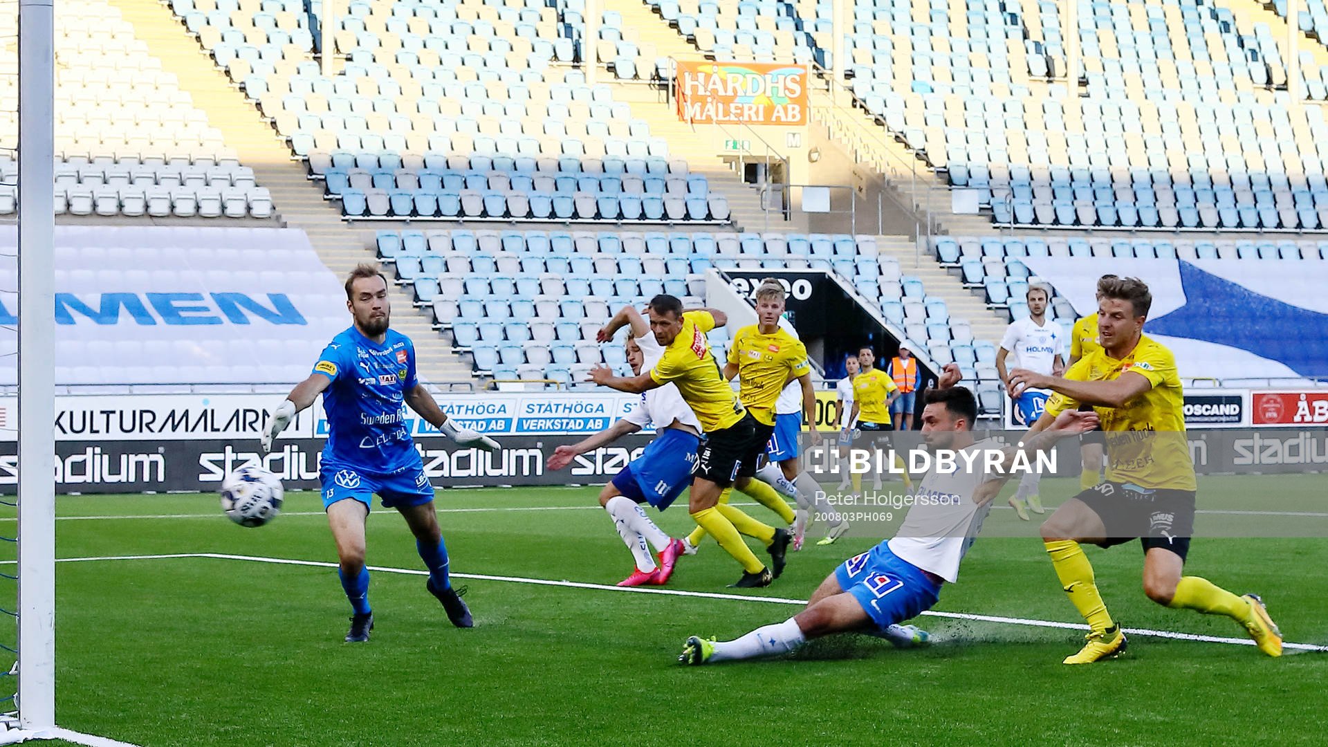 Mål 1-0 av IFK Norrköpings Sead Haksabanovic