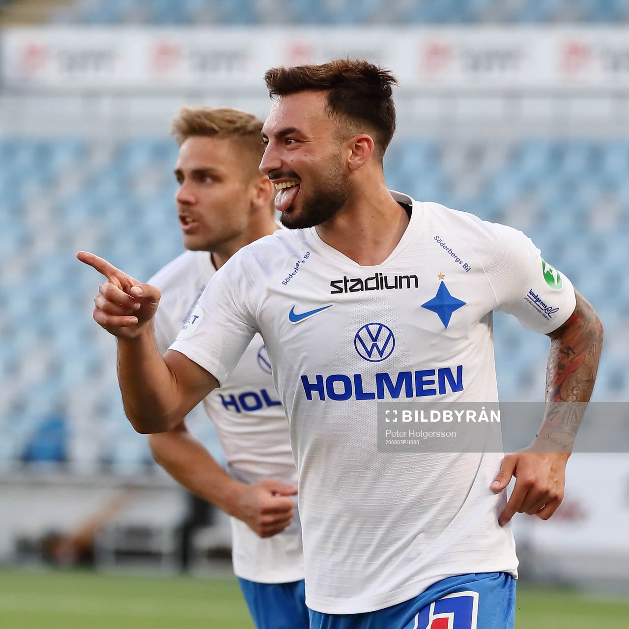 IFK Norrköpings Sead Haksabanovic jublar