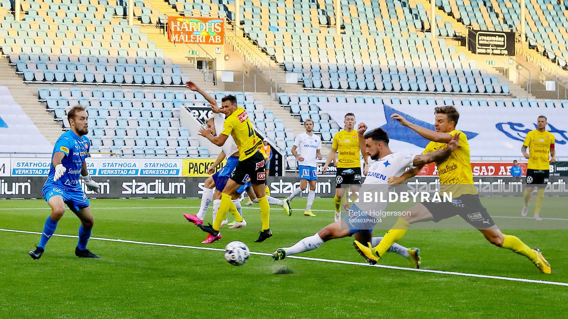 Mål 1-0 av IFK Norrköpings Sead Haksabanovic