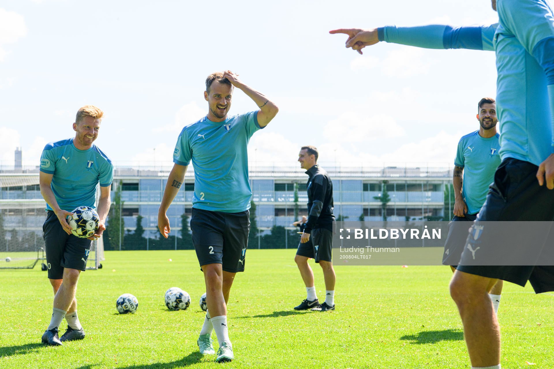 Anders Christiansen, Eric Larsson och Behrang Safari